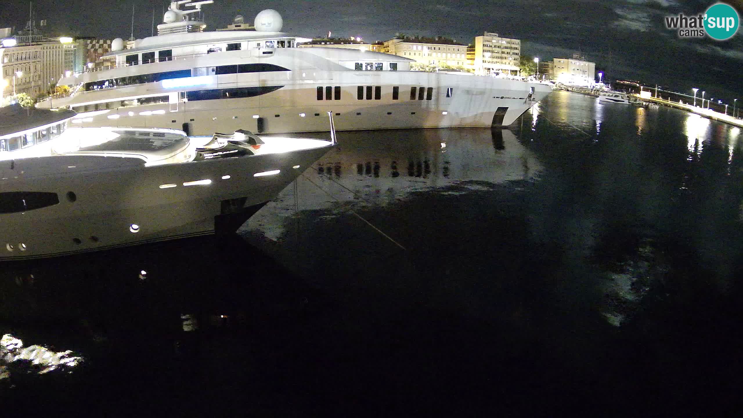 Rijeka – Botel Marina webcam en direct