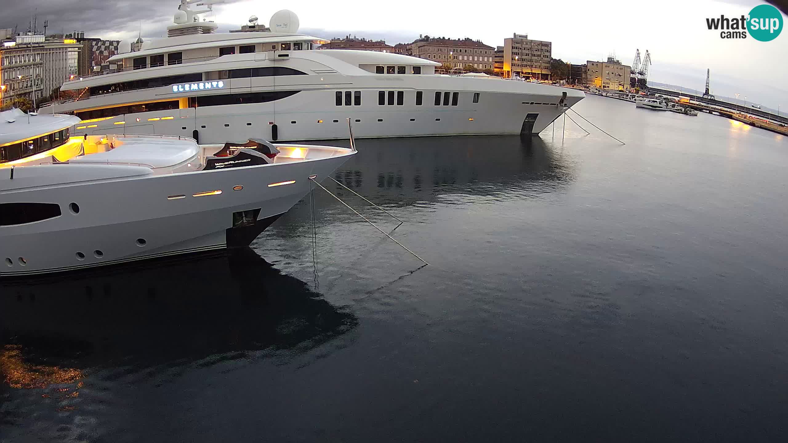 Botel Marina – Fiume live webcam