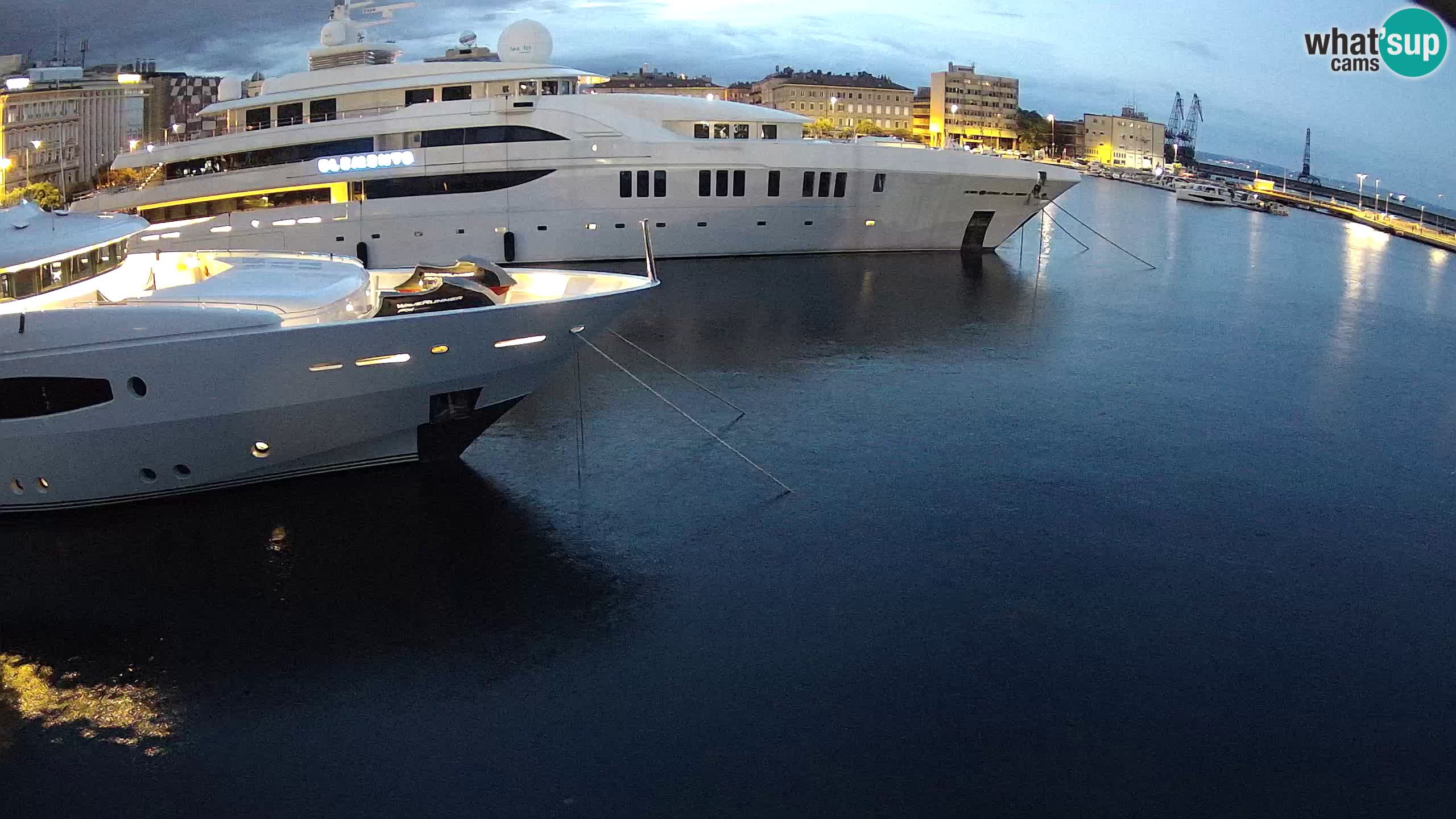 Rijeka – Botel Marina web kamera