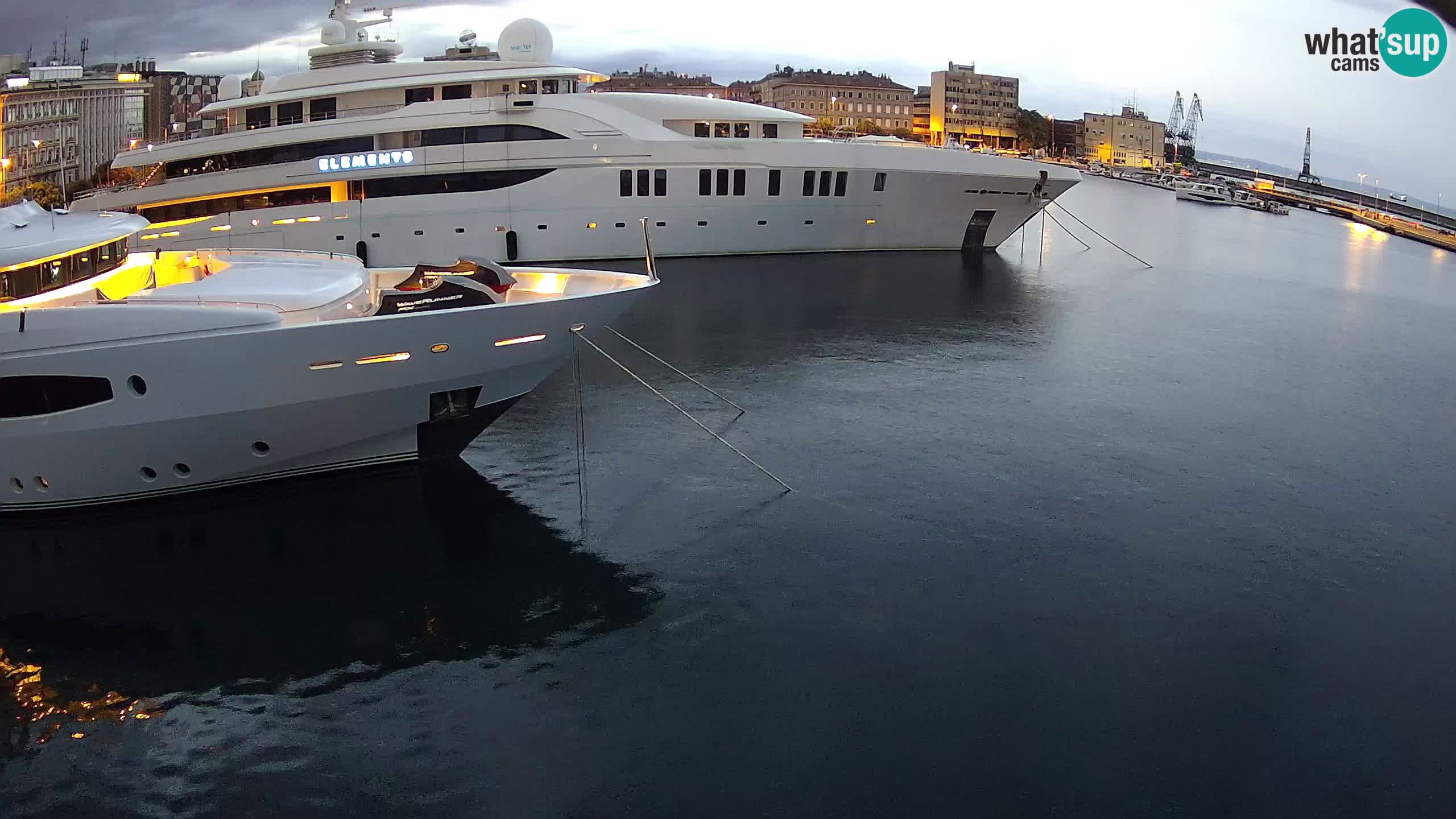 Rijeka – Botel Marina web kamera