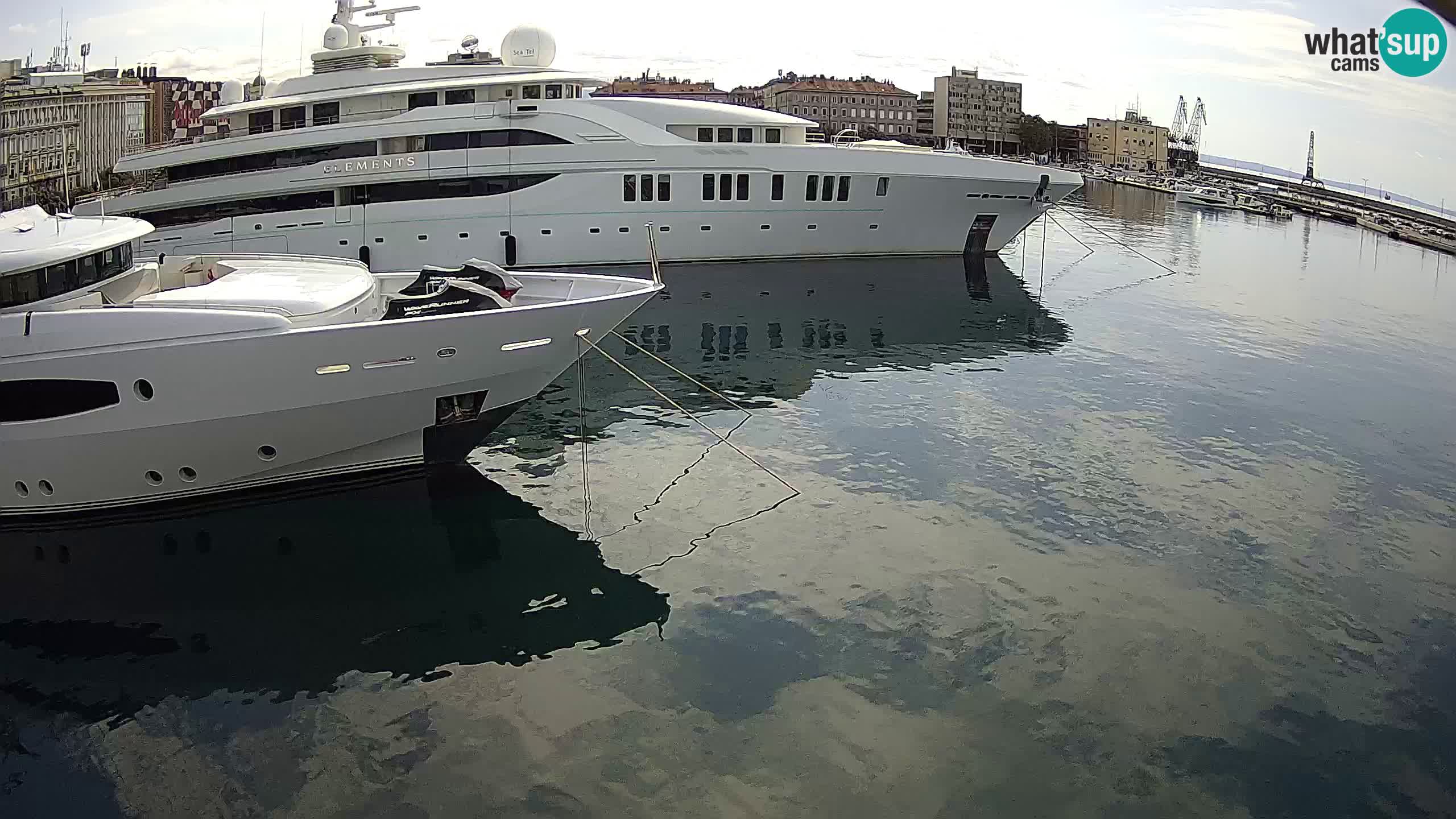 Botel Marina – Rijeka webcam