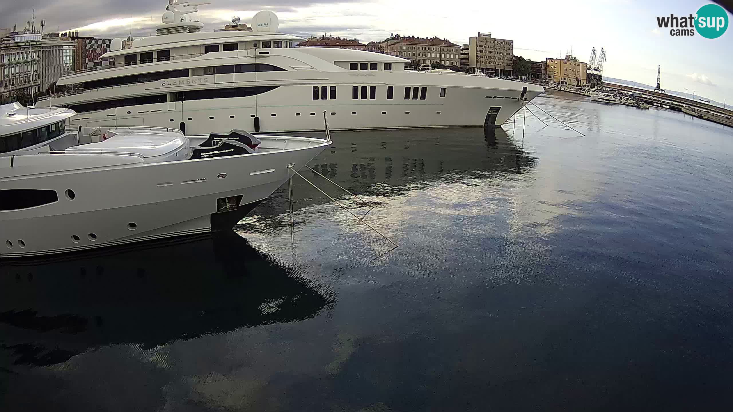 Rijeka – Botel Marina webcam en direct