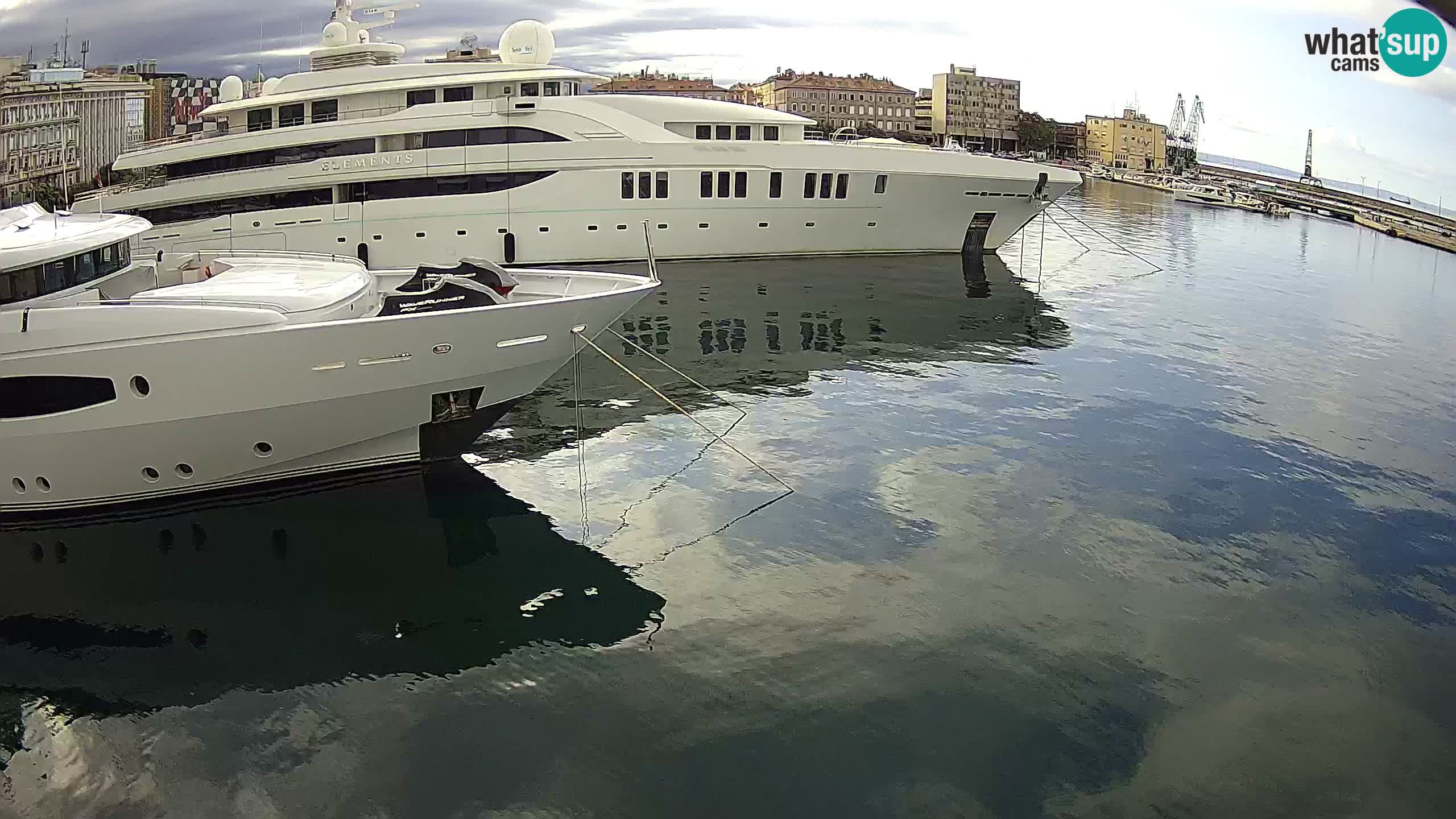 Rijeka – Botel Marina webcam en direct