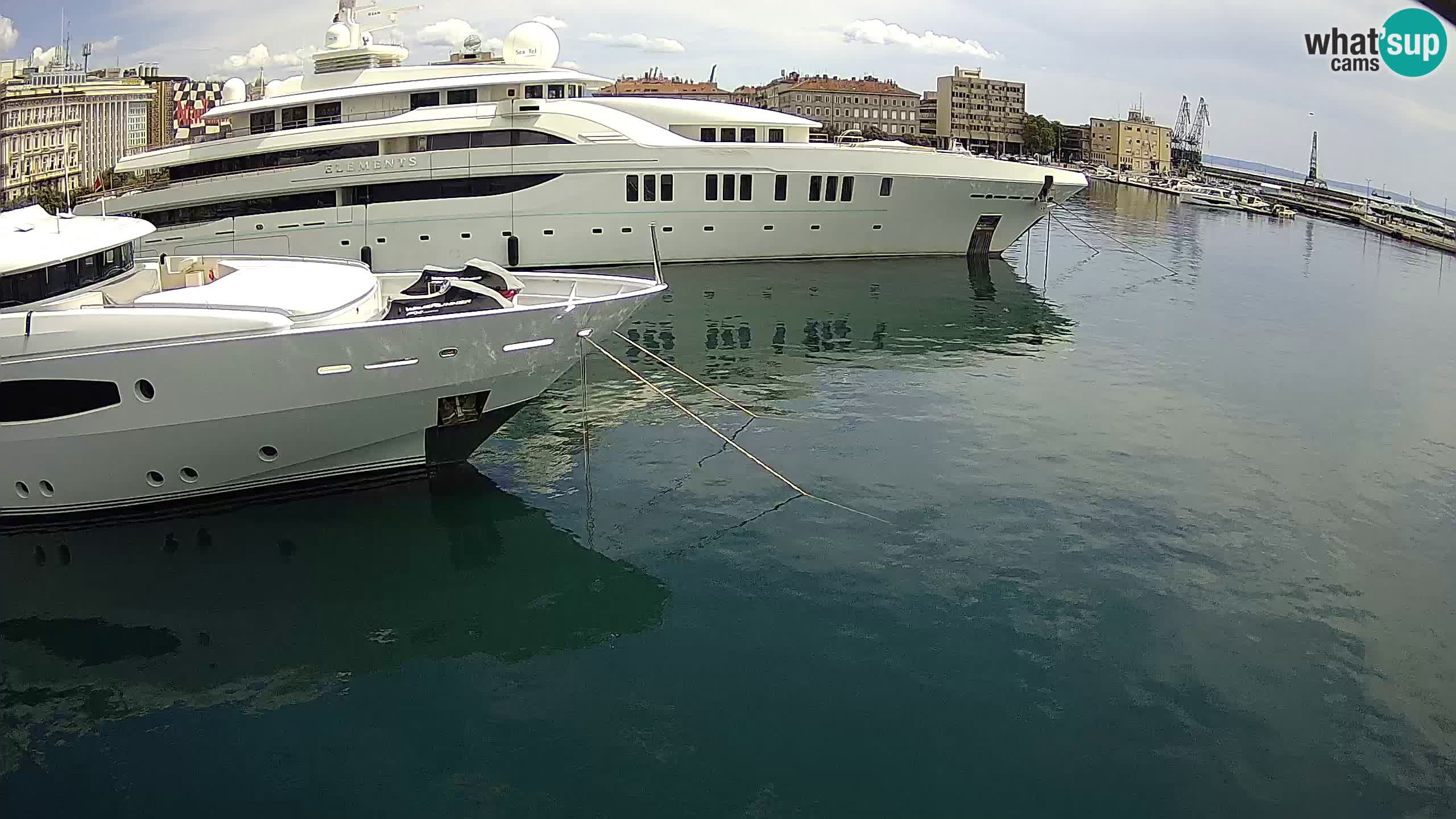 Rijeka – Botel Marina web kamera