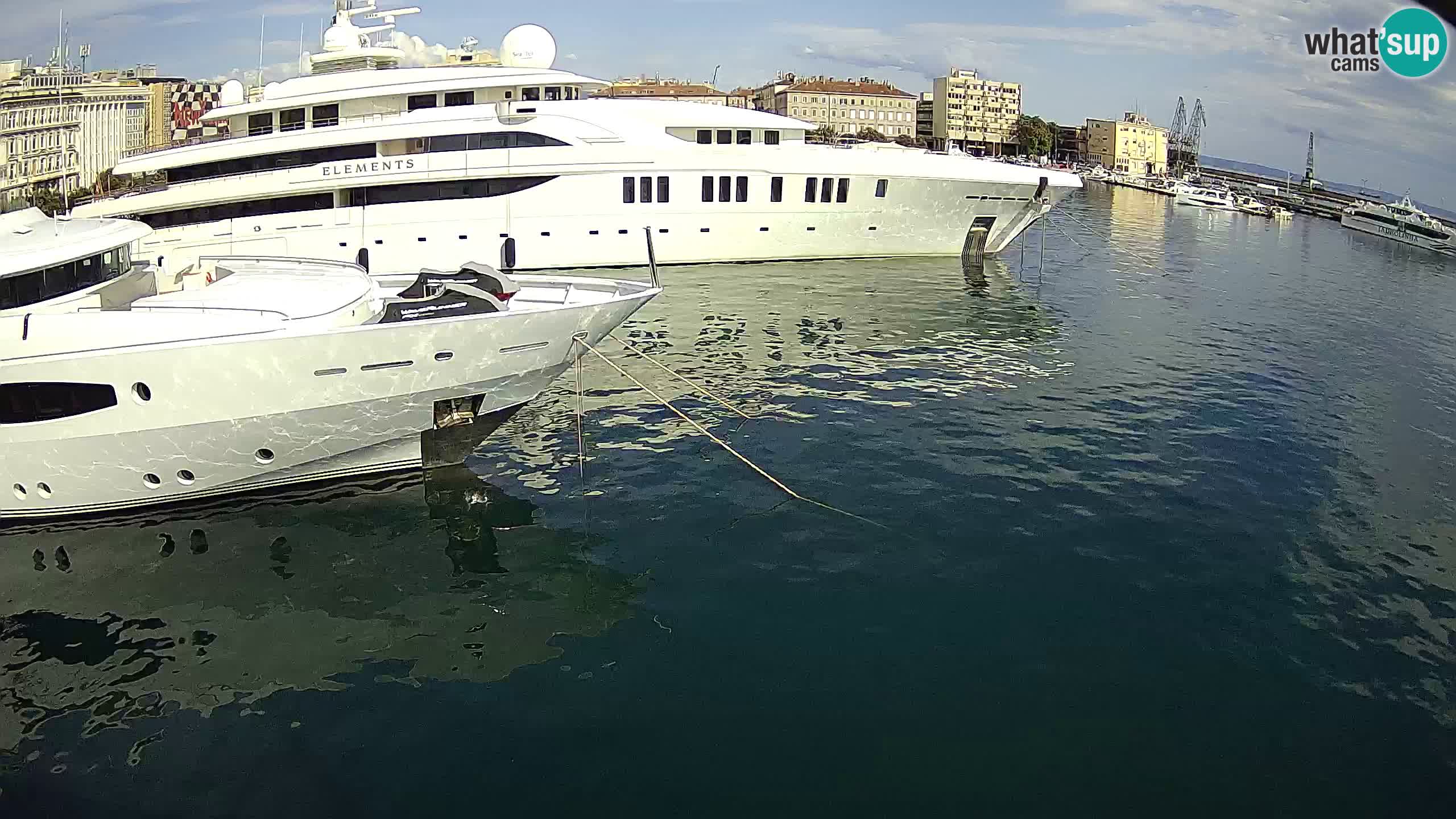 Botel Marina – Rijeka webcam