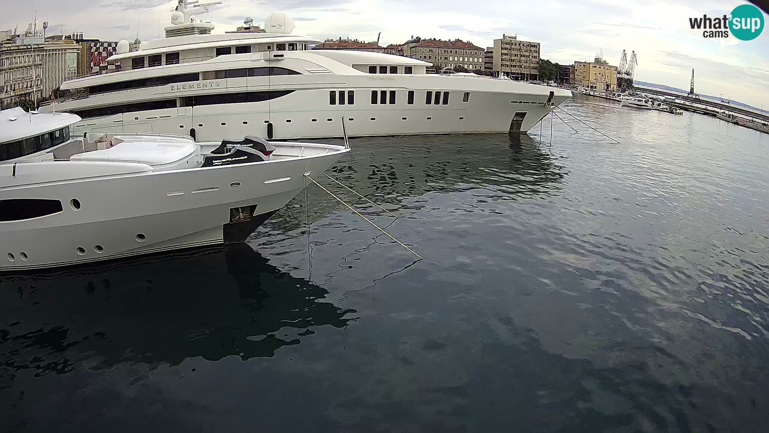 Botel Marina – Rijeka live cam