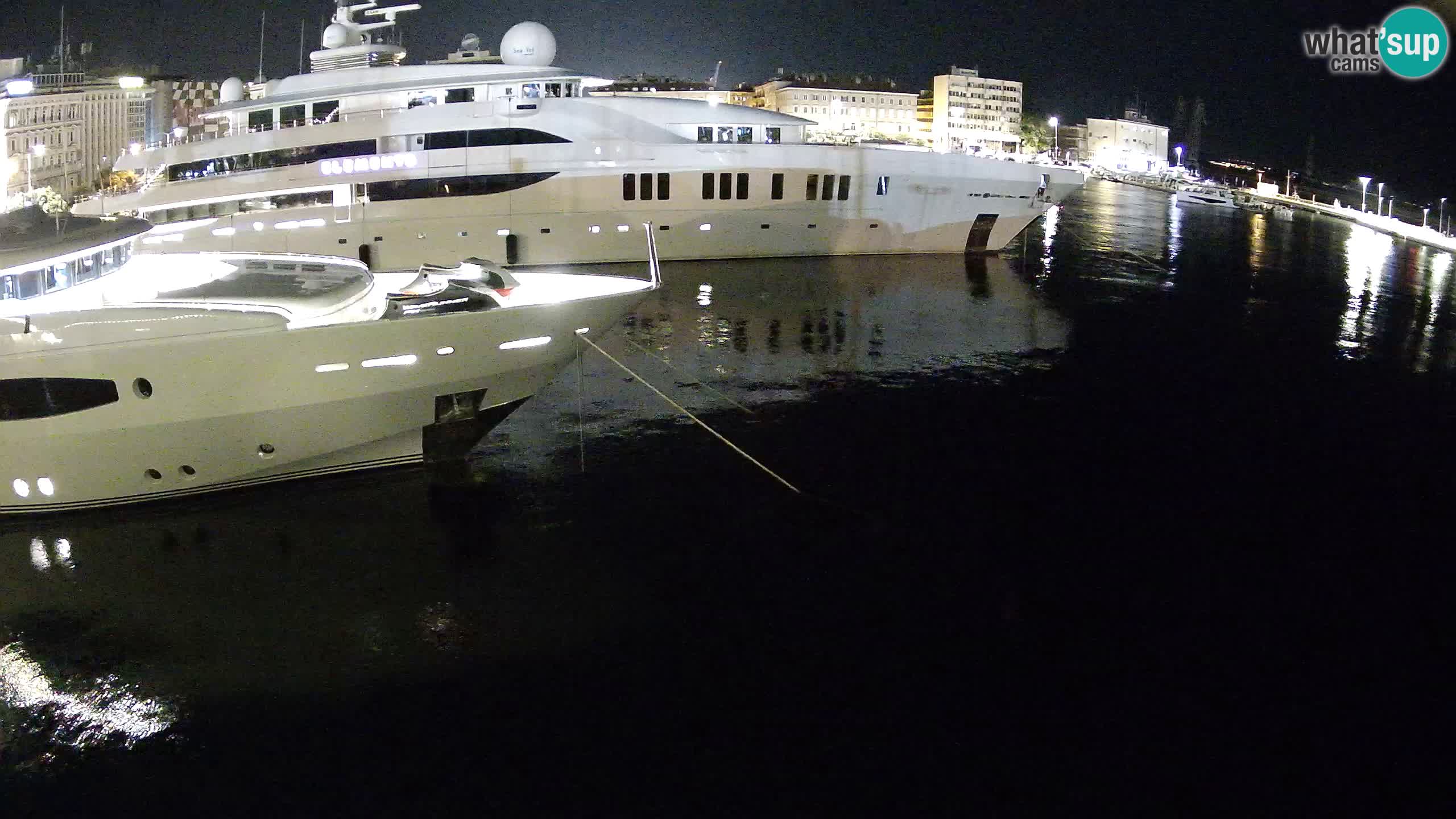 Rijeka – Botel Marina web kamera