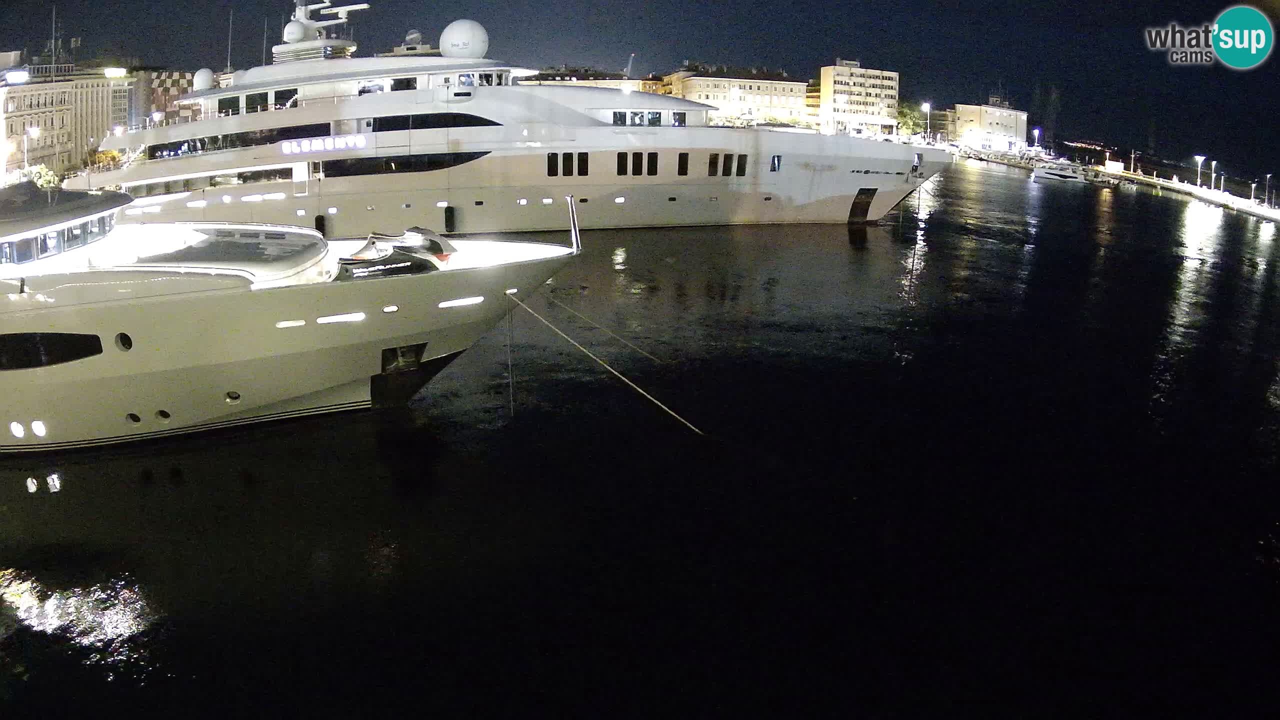 Rijeka – Botel Marina webcam en direct