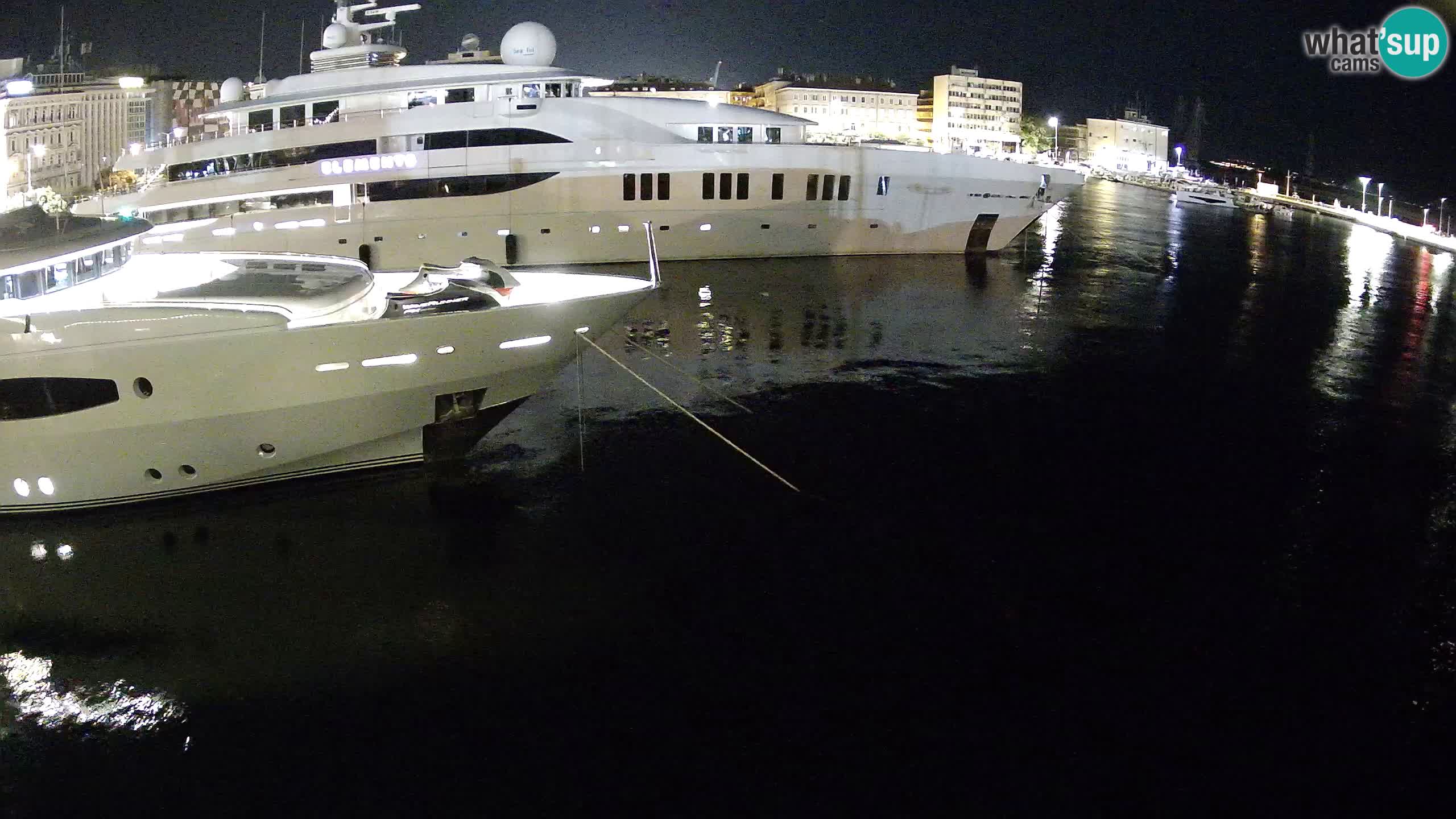 Botel Marina – Fiume live webcam