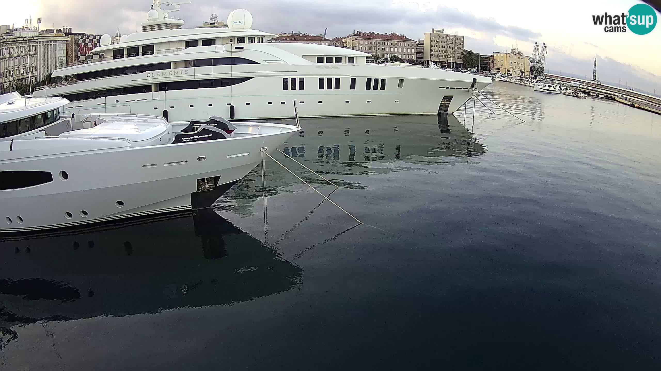 Botel Marina – Fiume live webcam