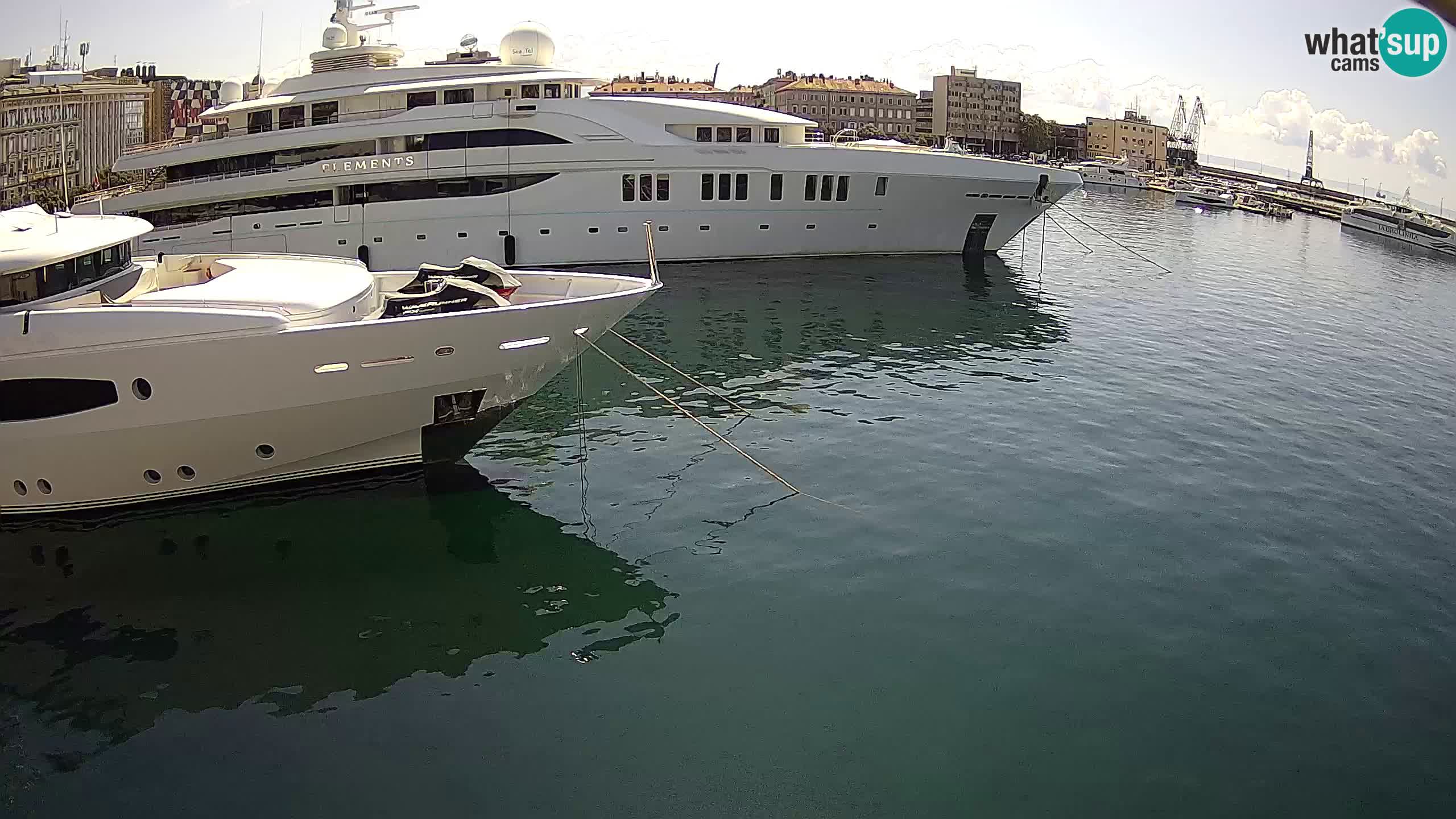 Rijeka – Botel Marina webcam en direct
