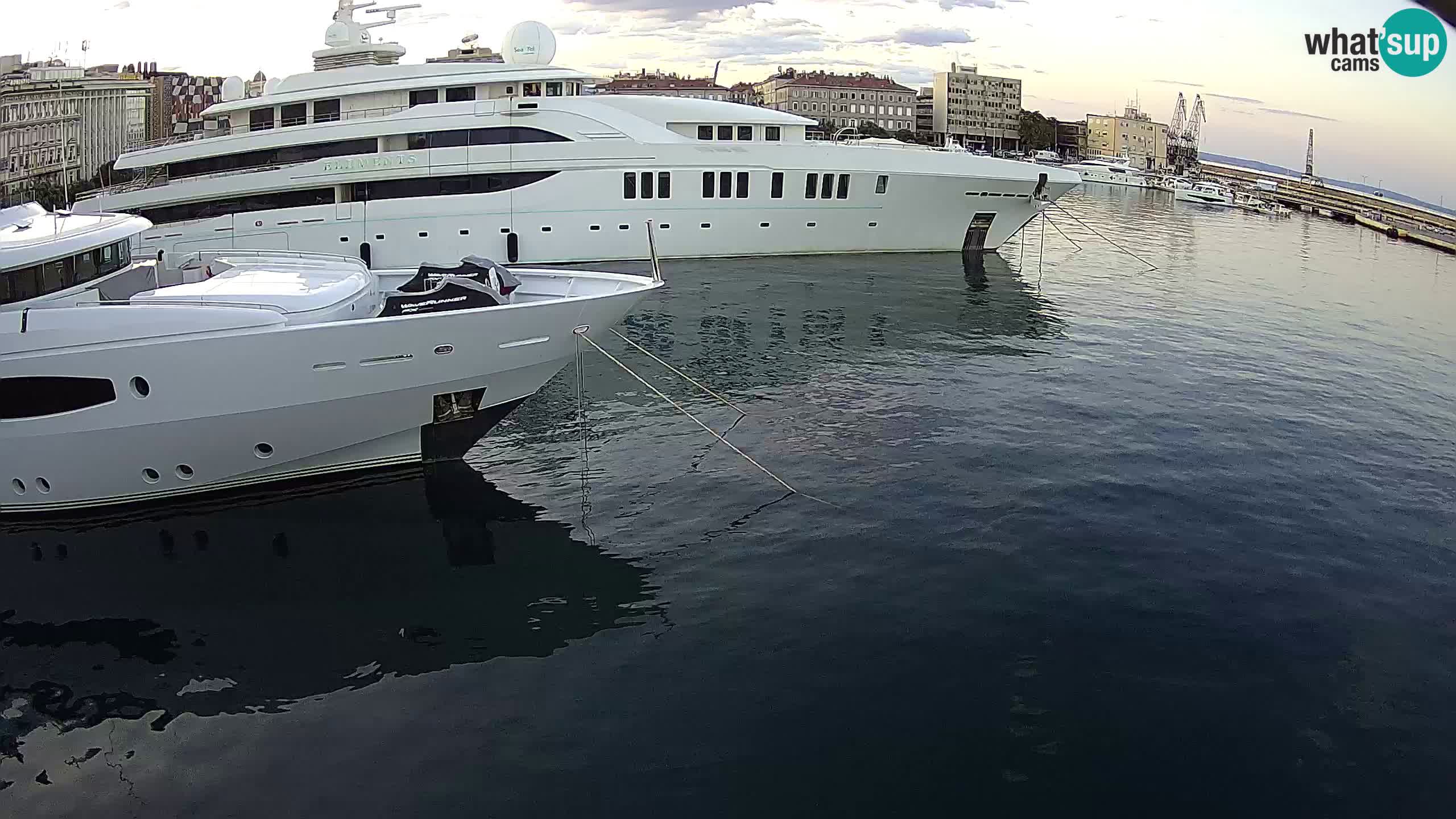 Rijeka – Botel Marina web kamera