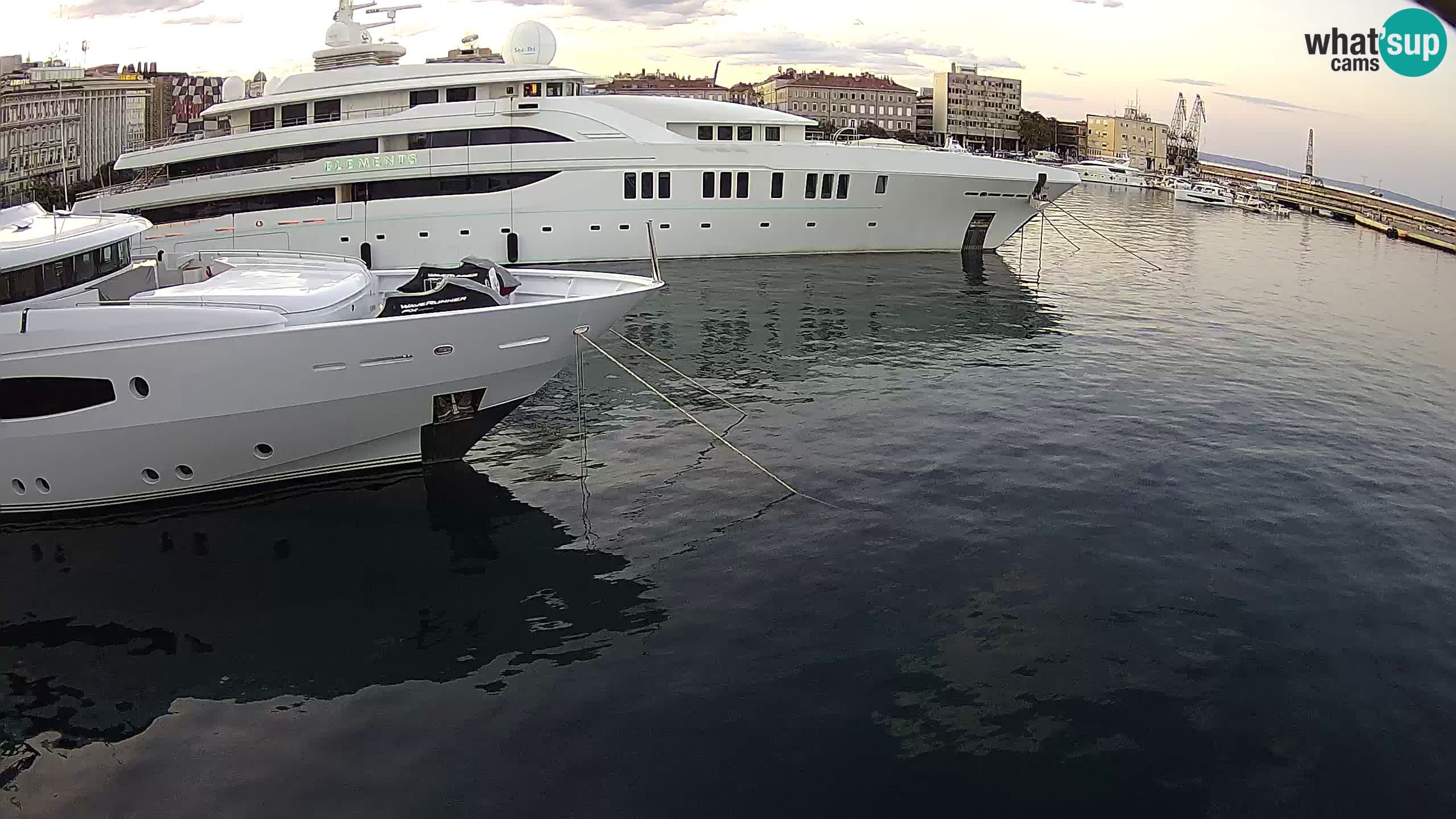 Rijeka – Botel Marina web kamera