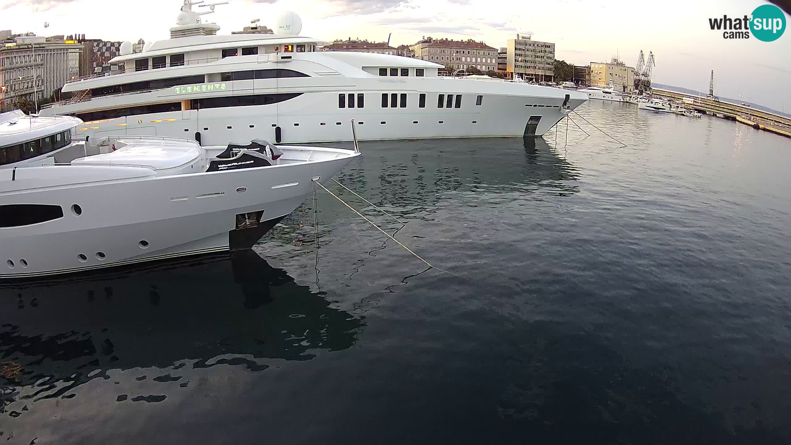 Botel Marina – Rijeka webcam
