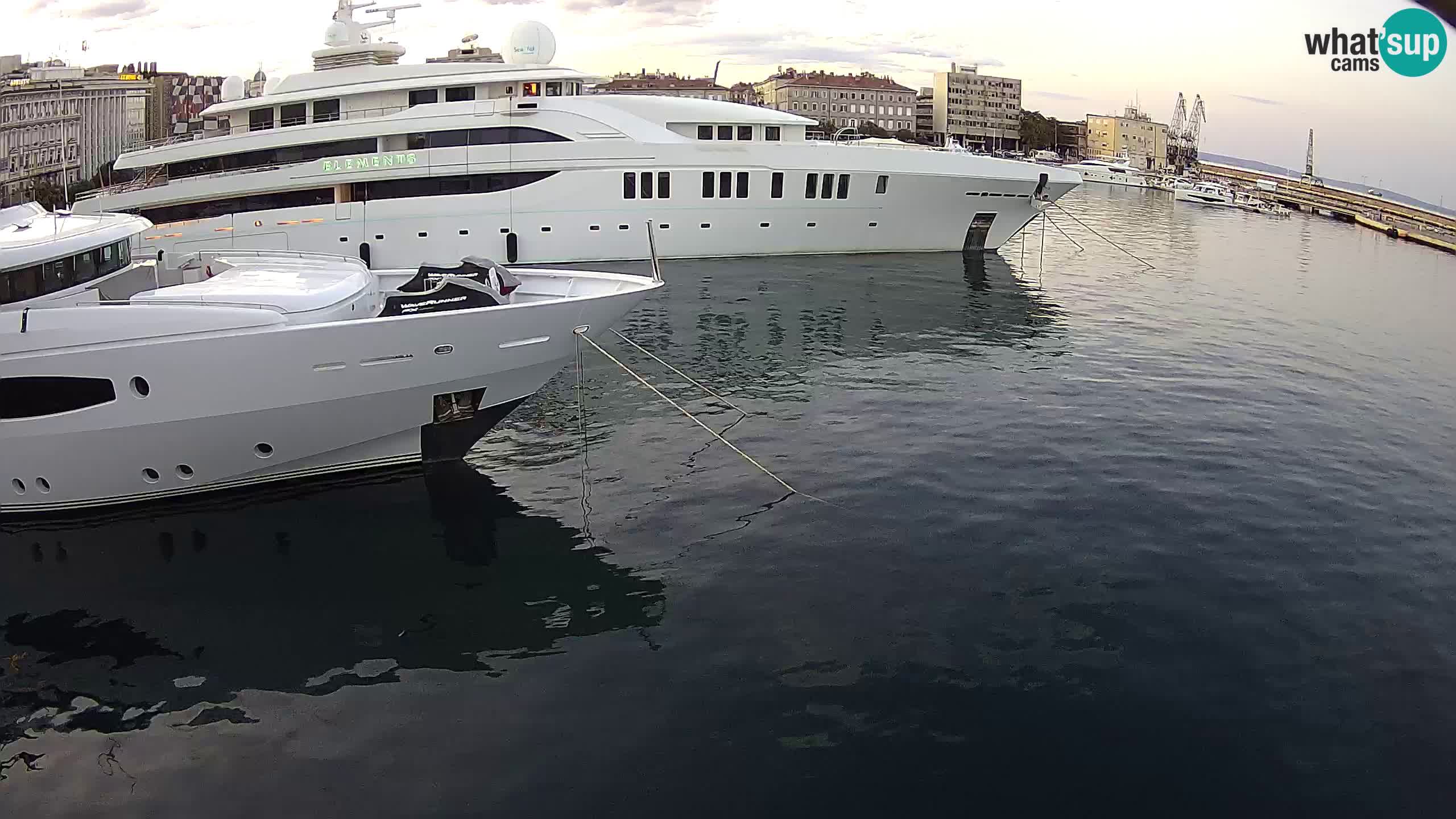Rijeka – Botel Marina web kamera