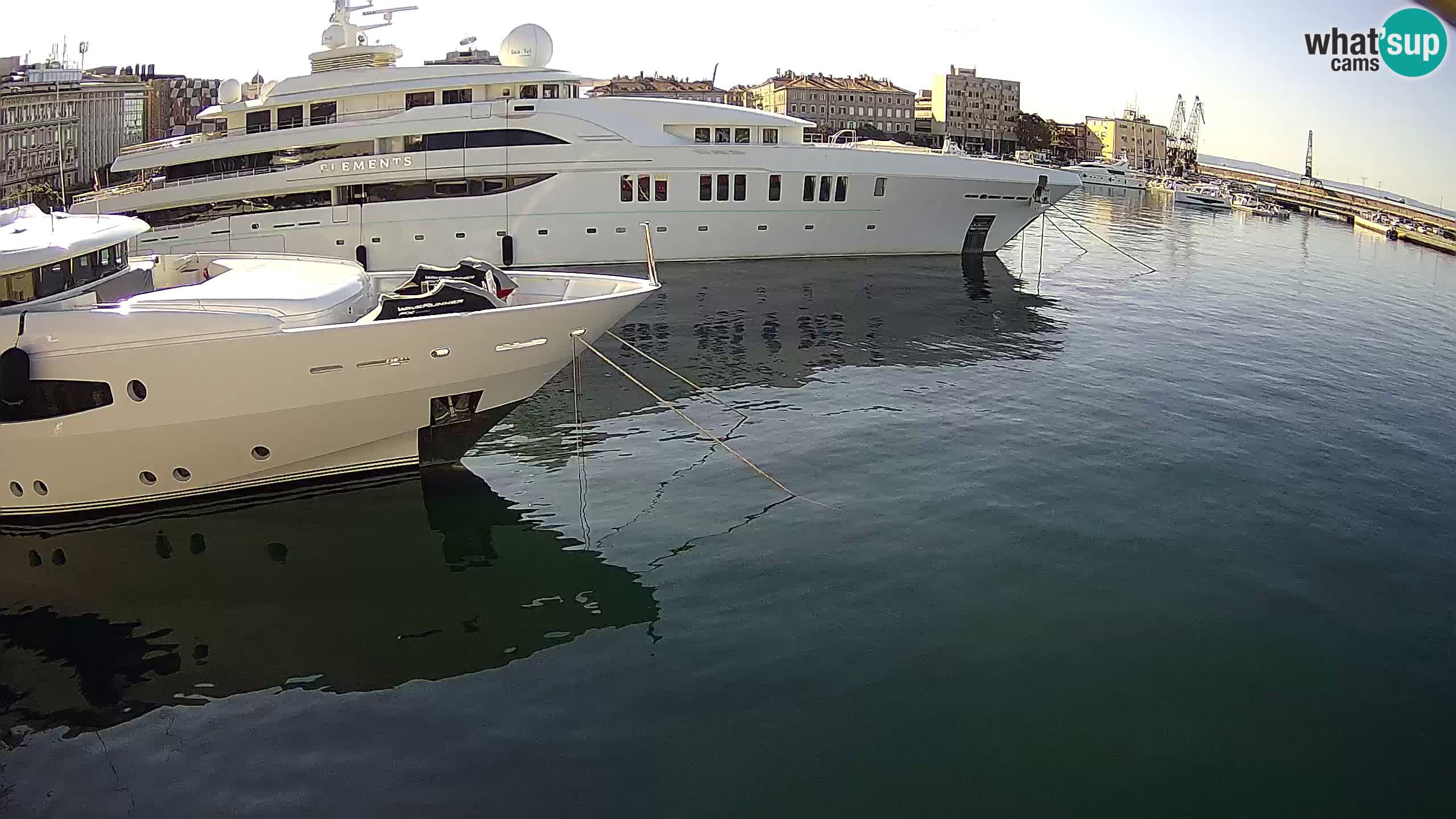 Rijeka – Botel Marina web kamera