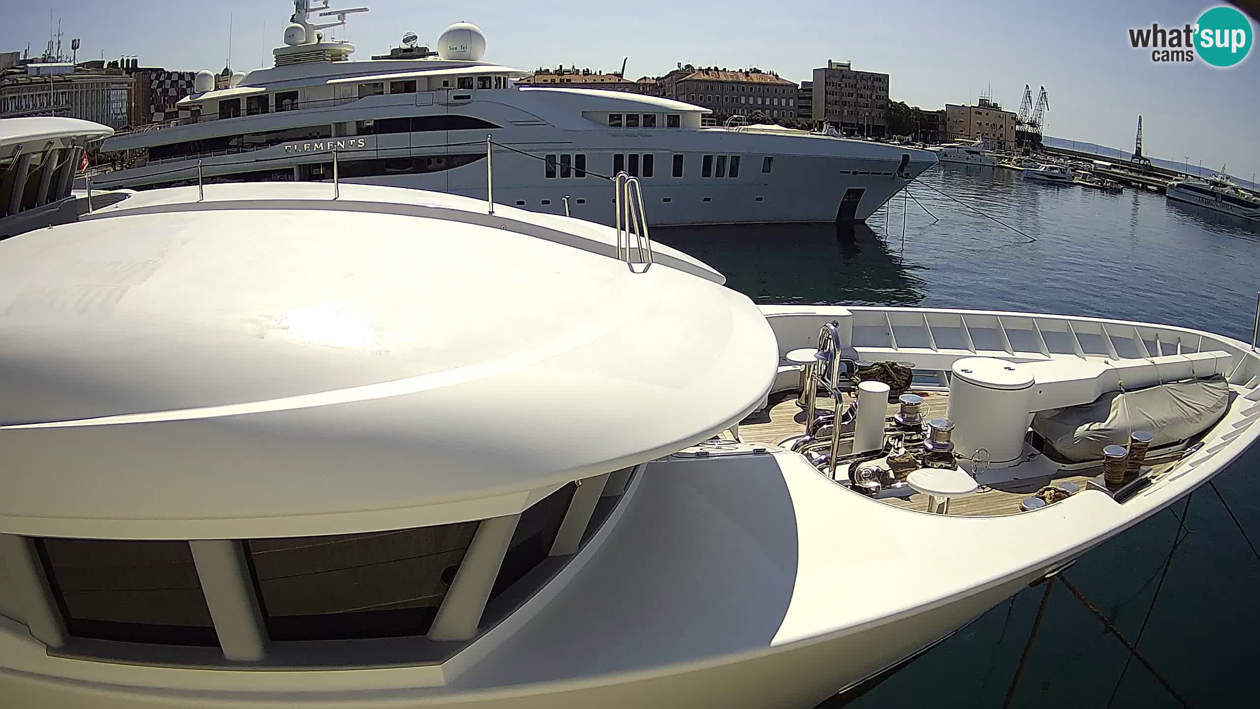 Botel Marina – Fiume live webcam