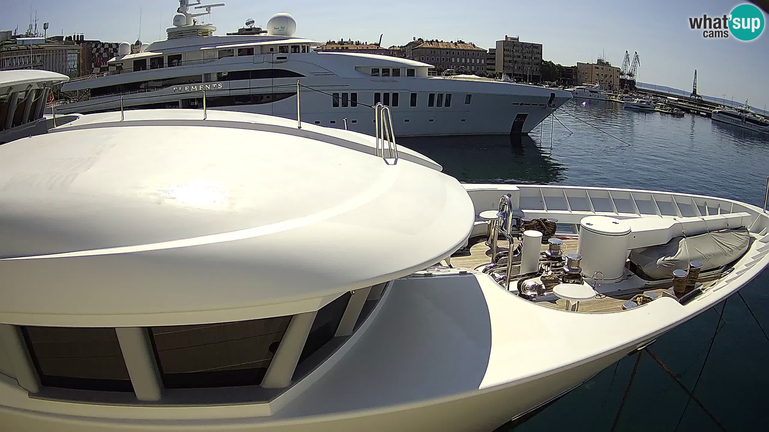 Botel Marina – Fiume live webcam