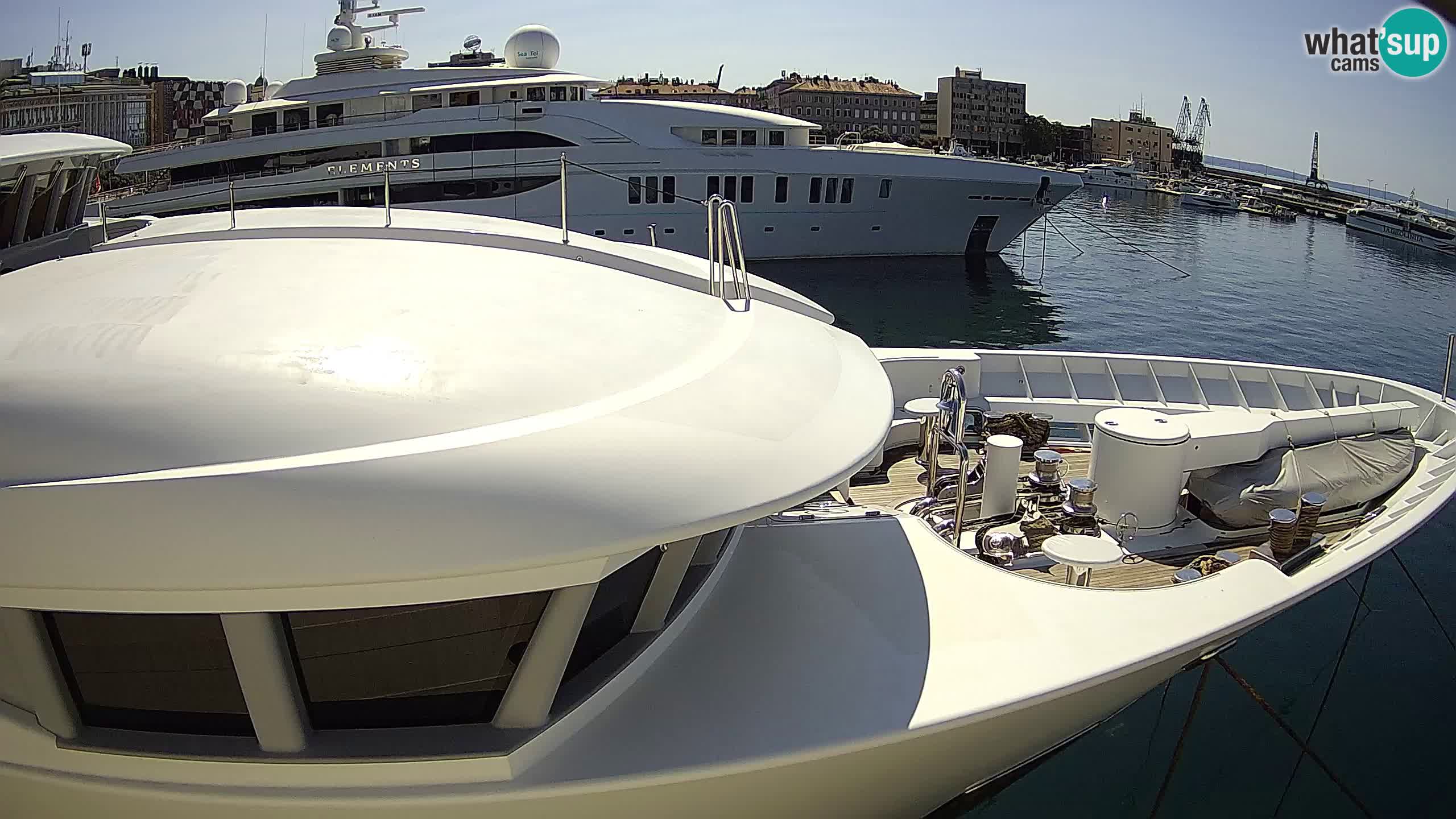 Botel Marina cámara web en vivo Rijeka