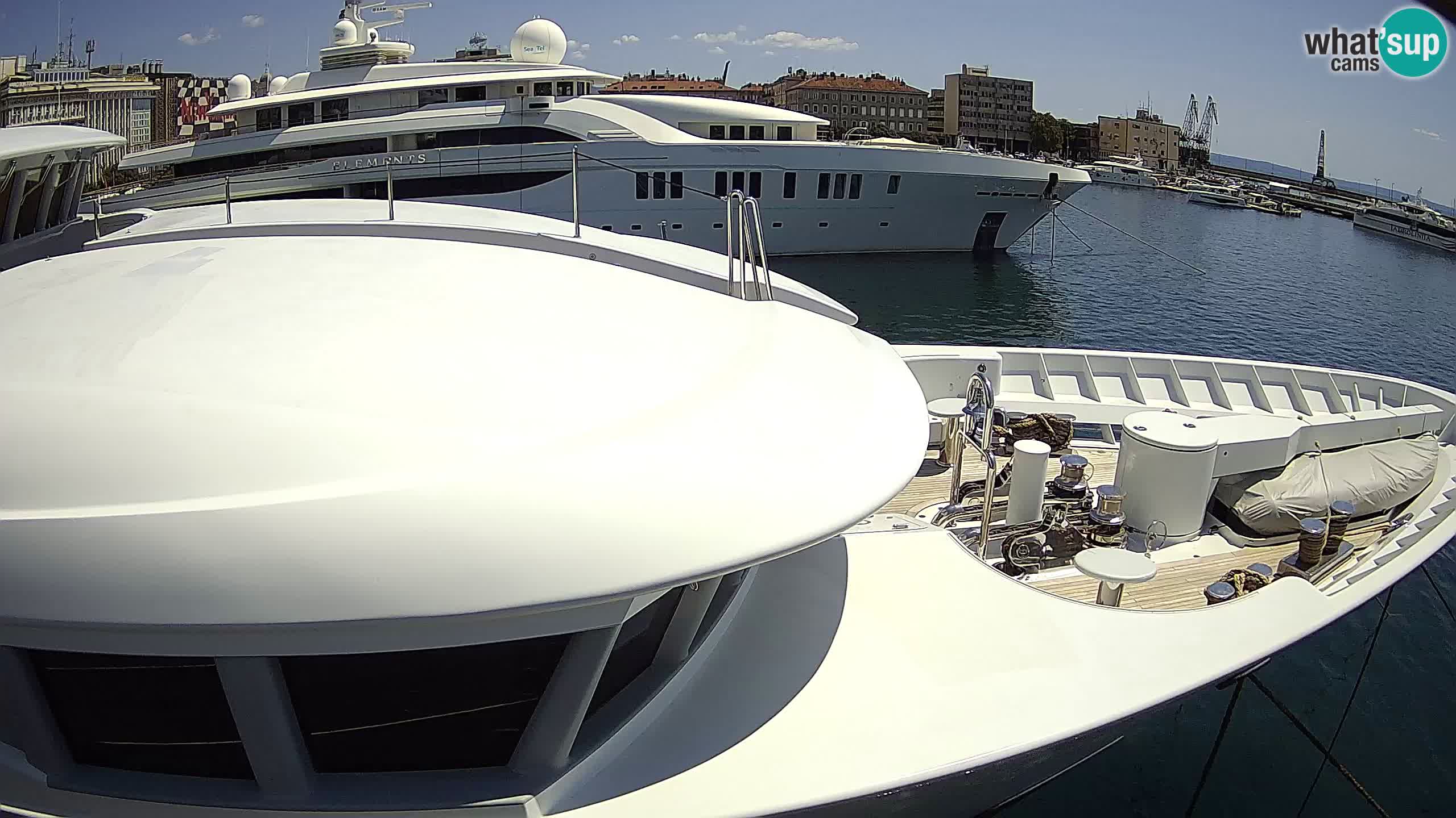 Botel Marina – Rijeka live cam