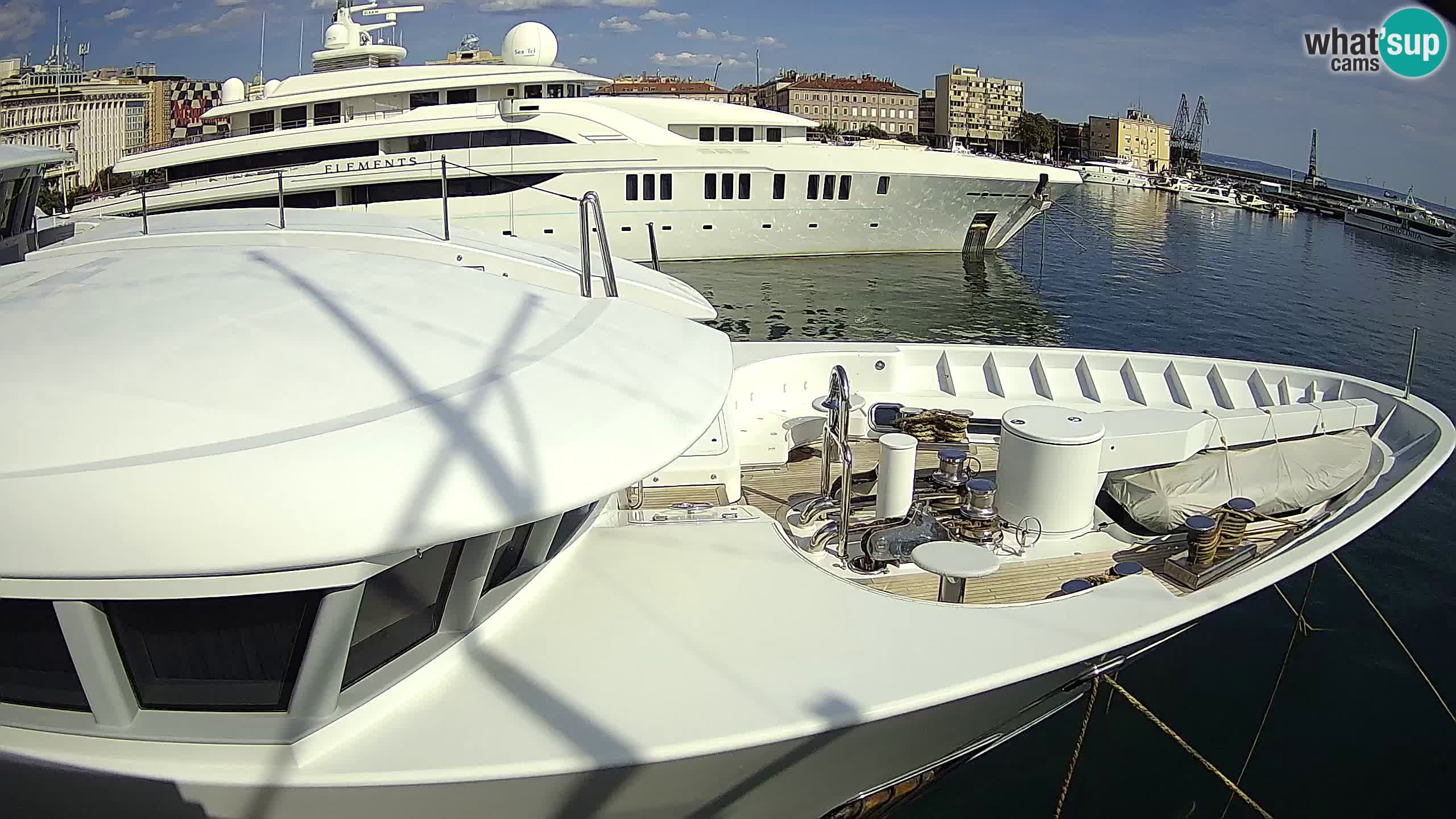 Rijeka – Botel Marina webcam en direct