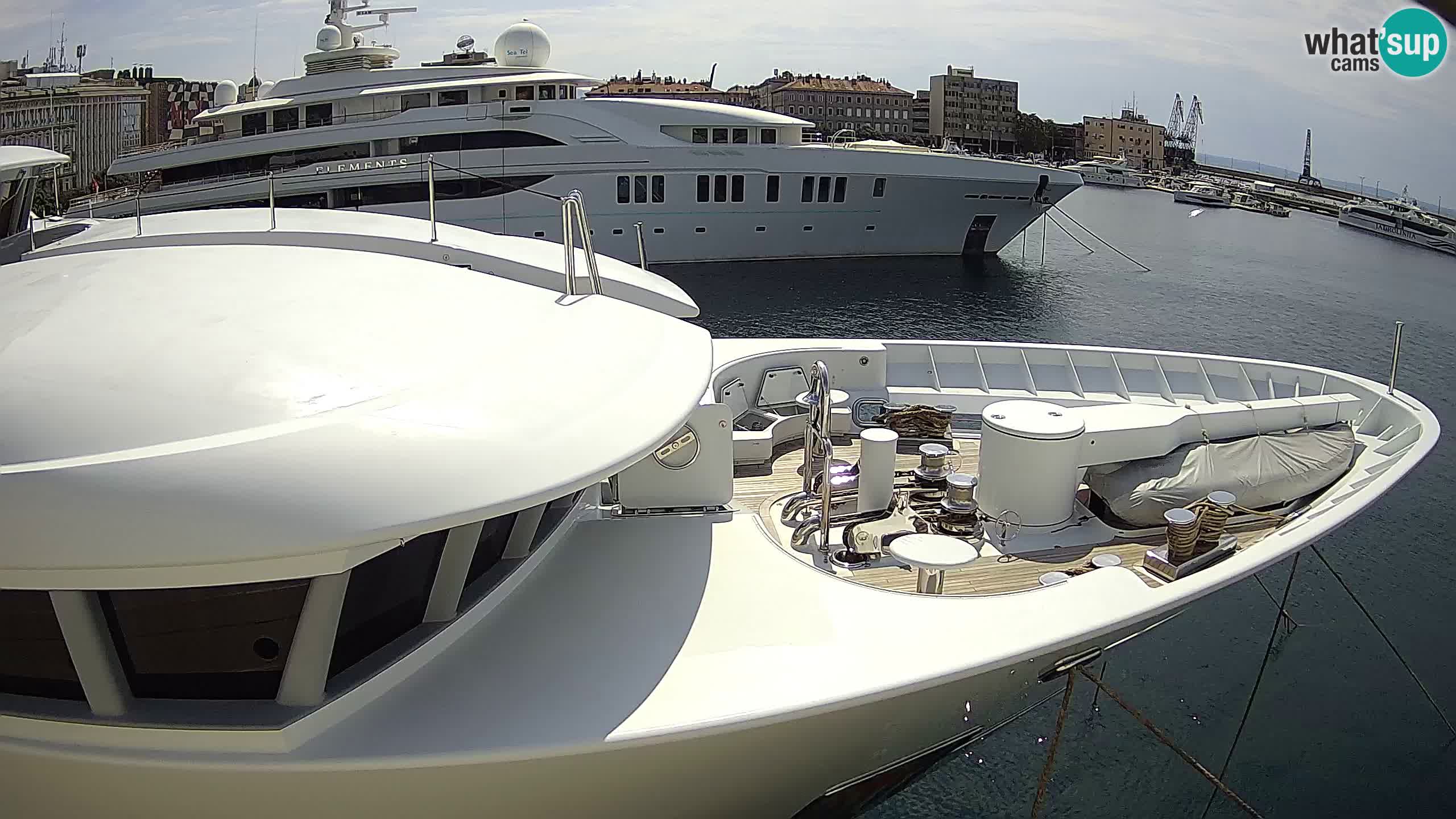 Reka – Botel Marina spletna kamera