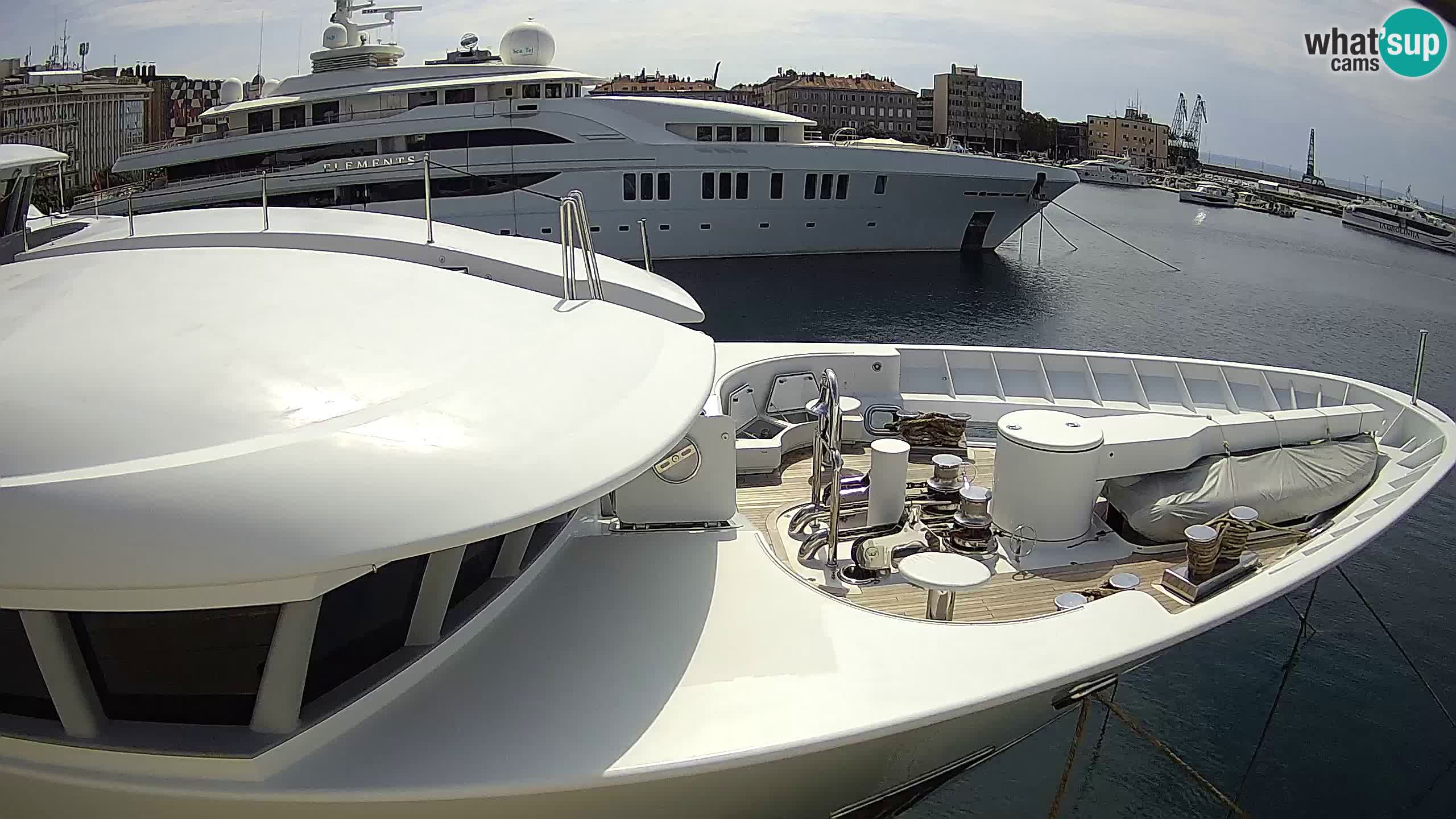 Reka – Botel Marina spletna kamera