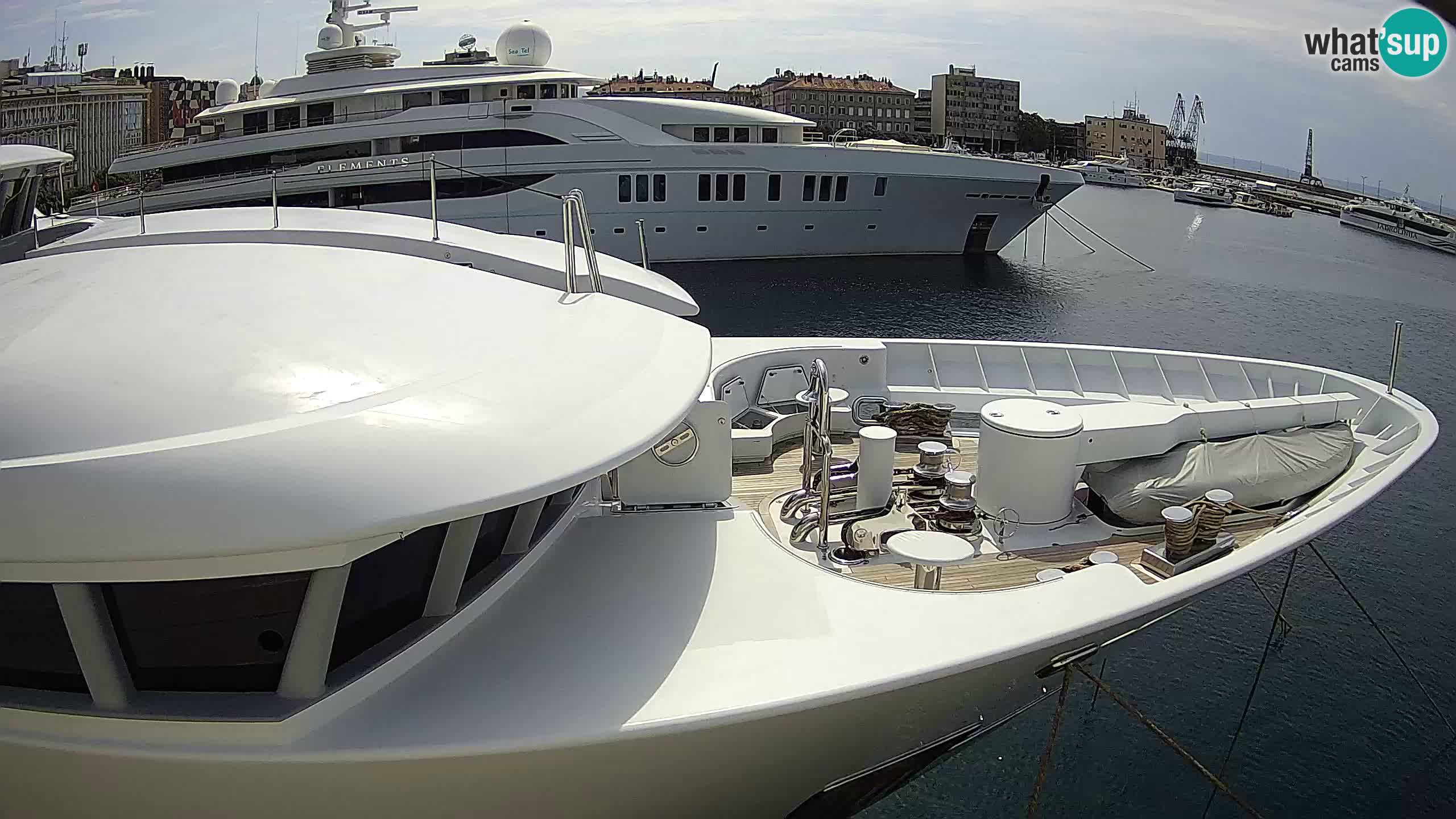 Rijeka – Botel Marina web kamera