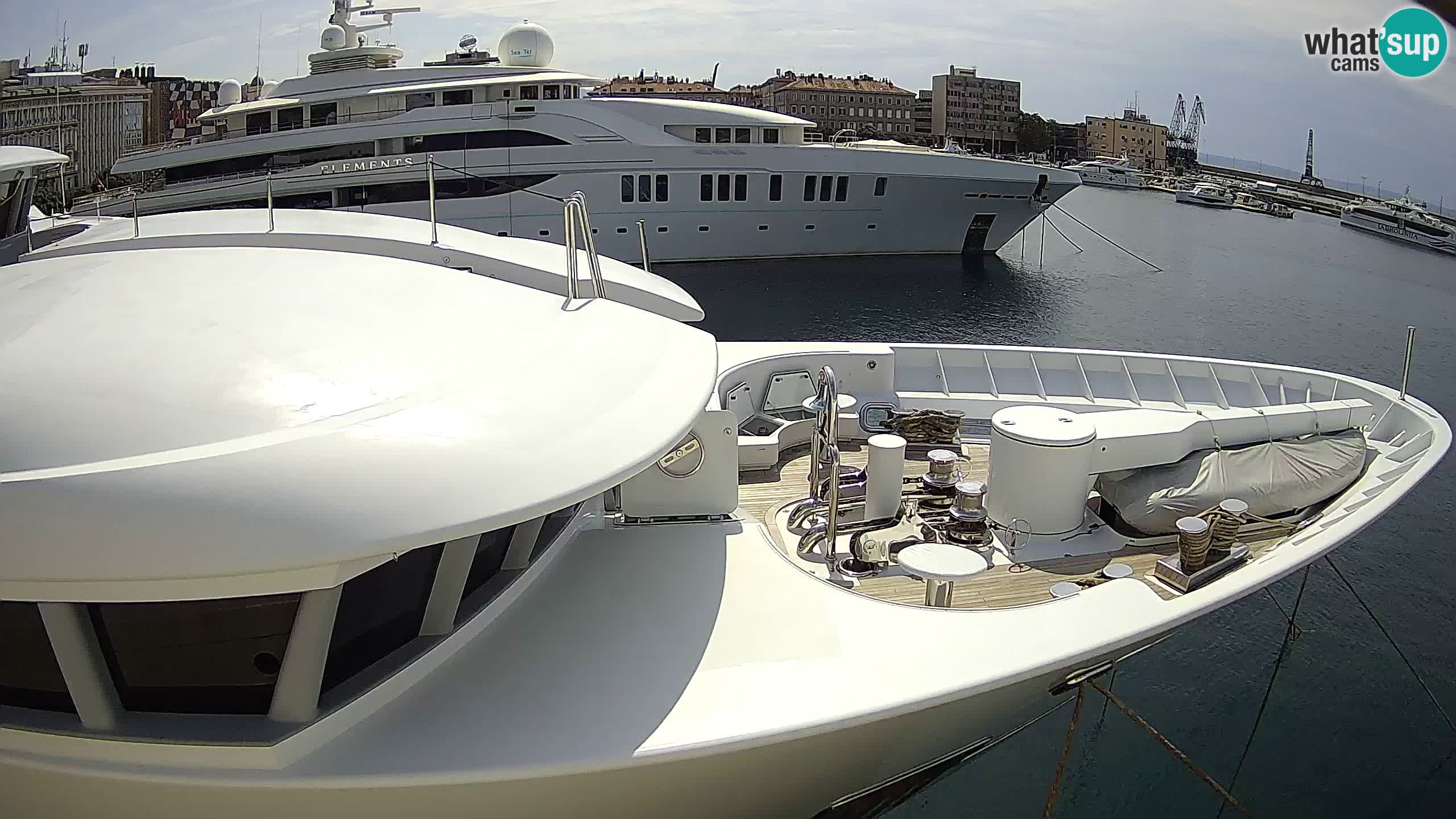 Rijeka – Botel Marina web kamera