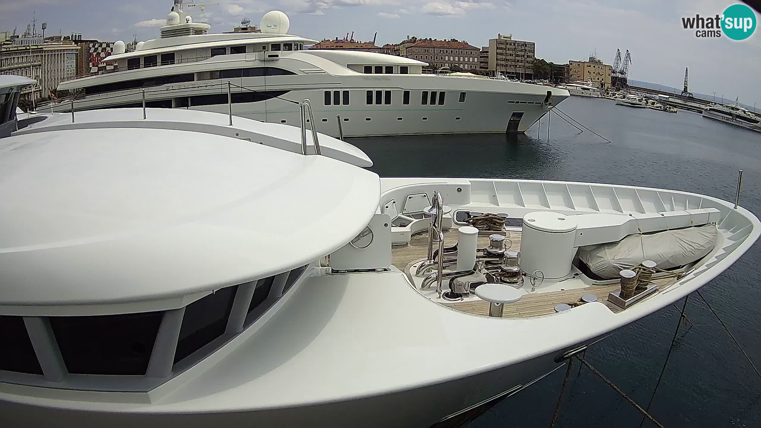 Botel Marina – Rijeka webcam