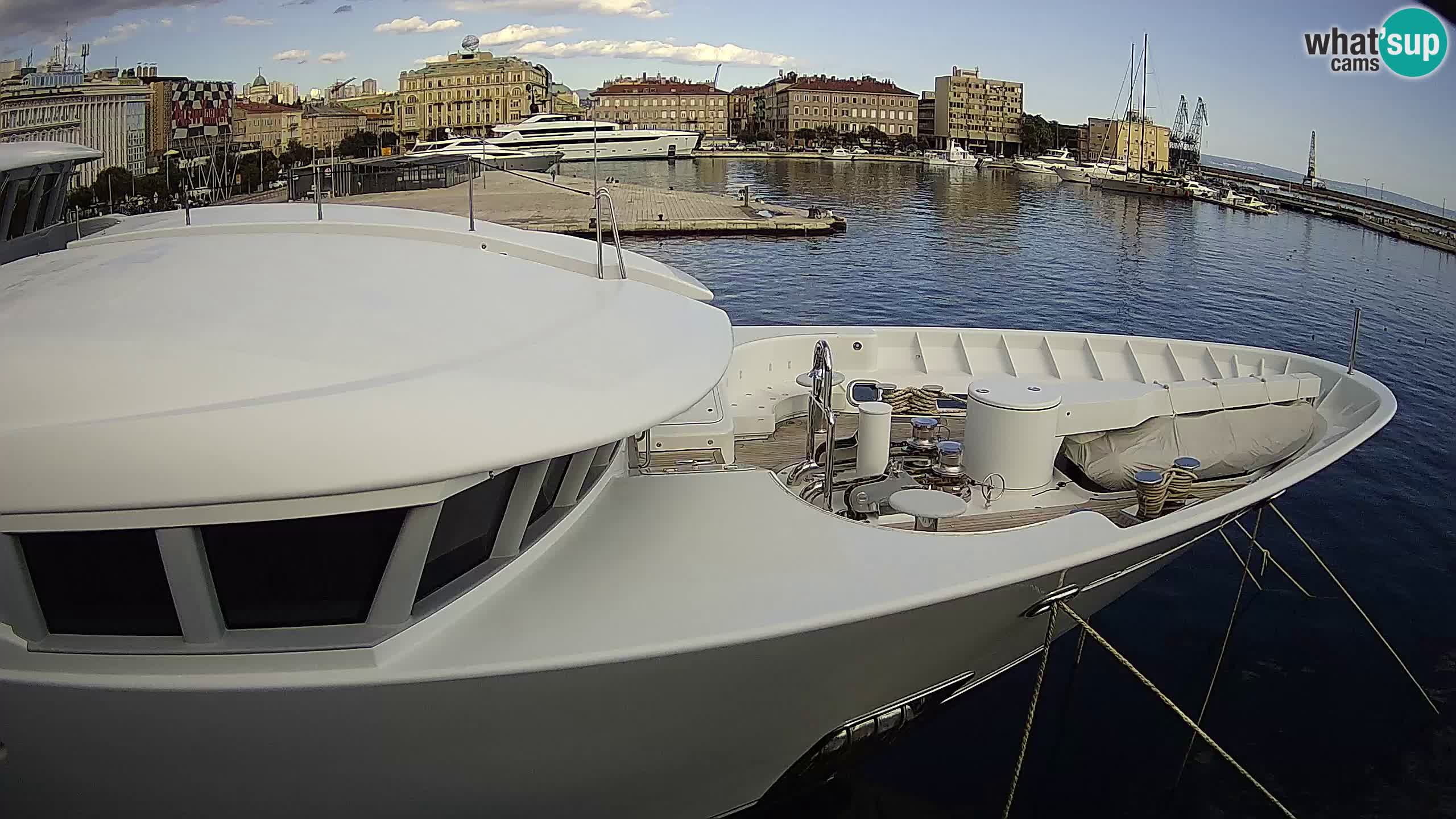 Botel Marina – Rijeka live cam