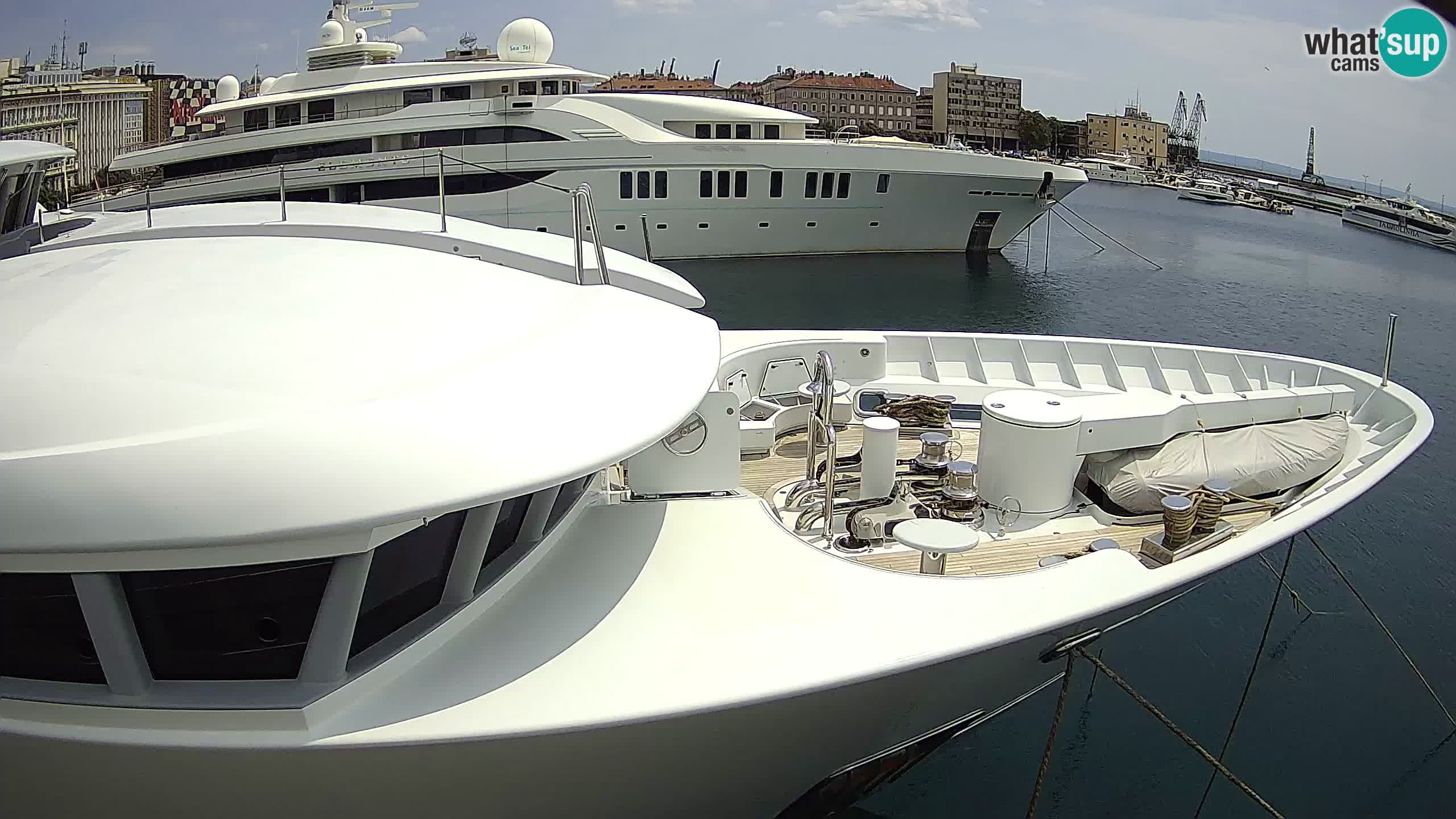 Rijeka – Botel Marina webcam en direct
