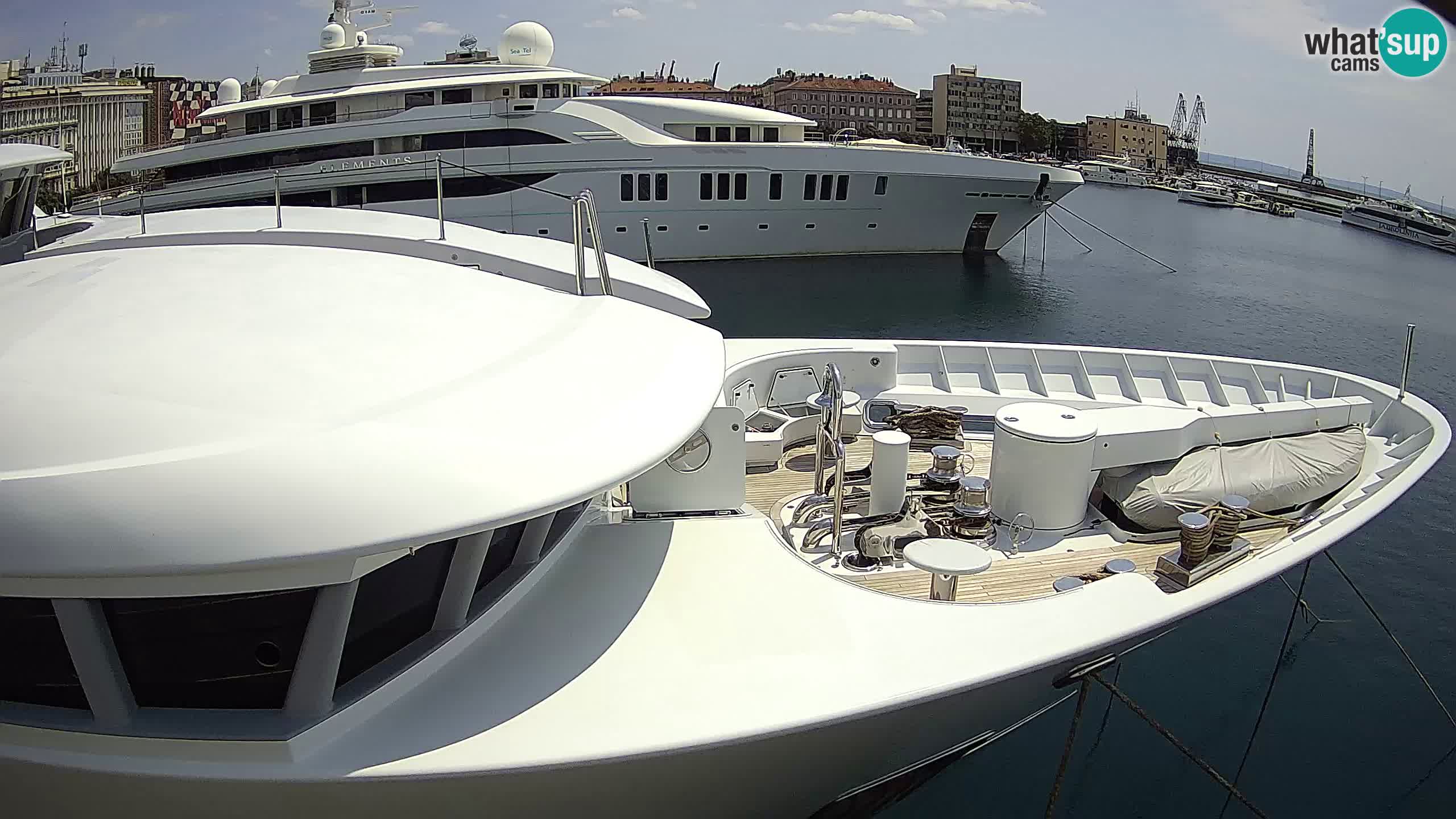 Botel Marina cámara web en vivo Rijeka