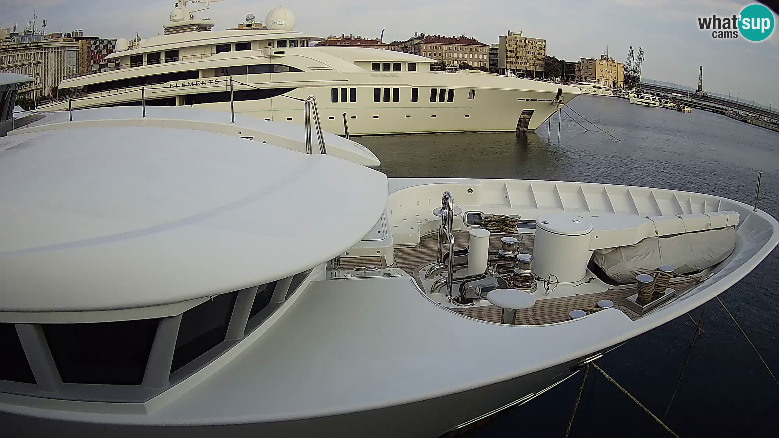 Botel Marina – Fiume live webcam