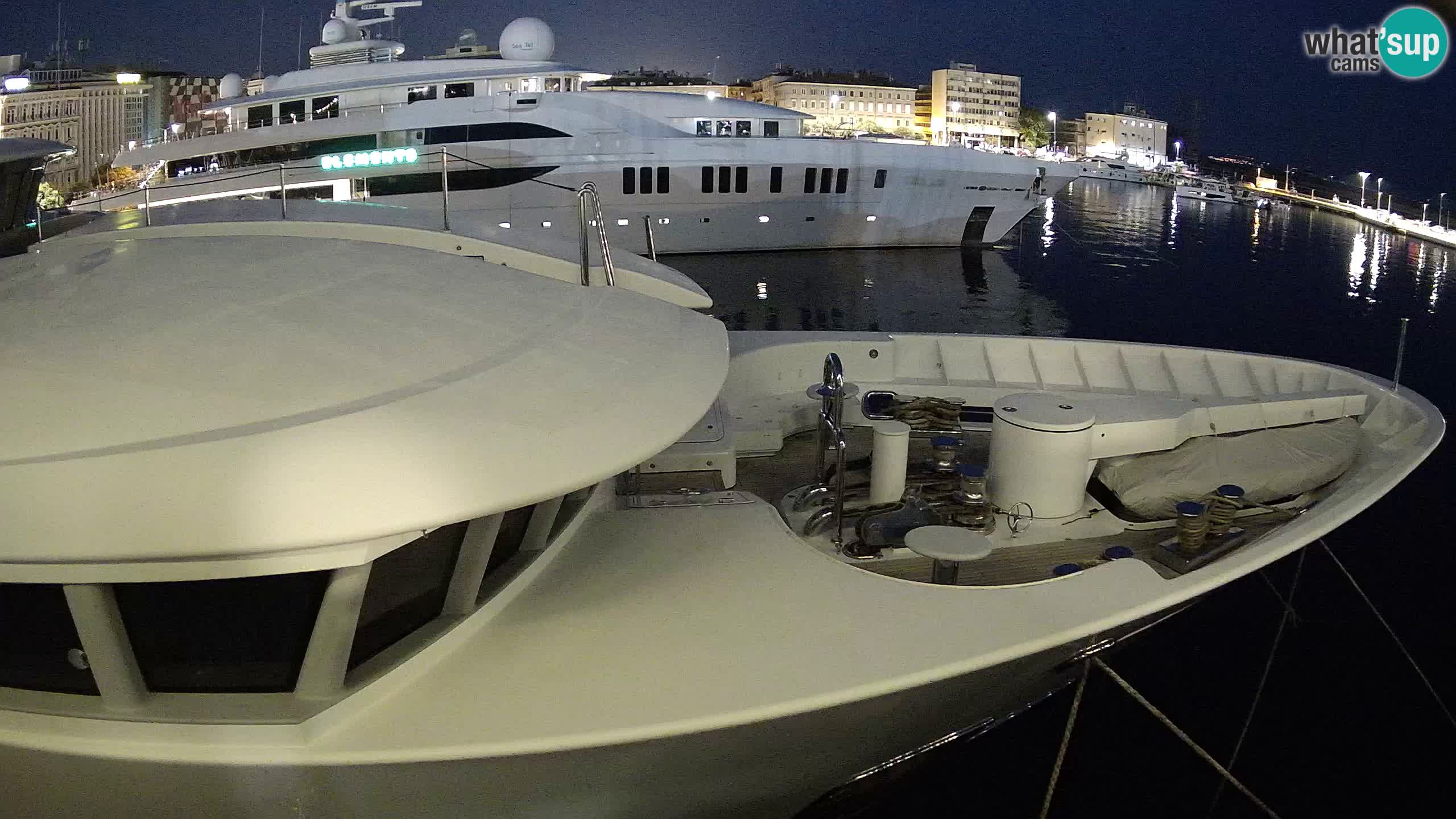 Rijeka – Botel Marina webcam en direct