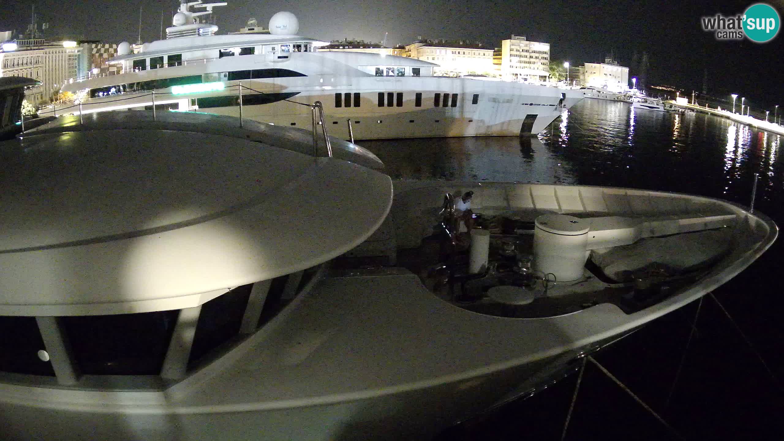 Rijeka – Botel Marina web kamera