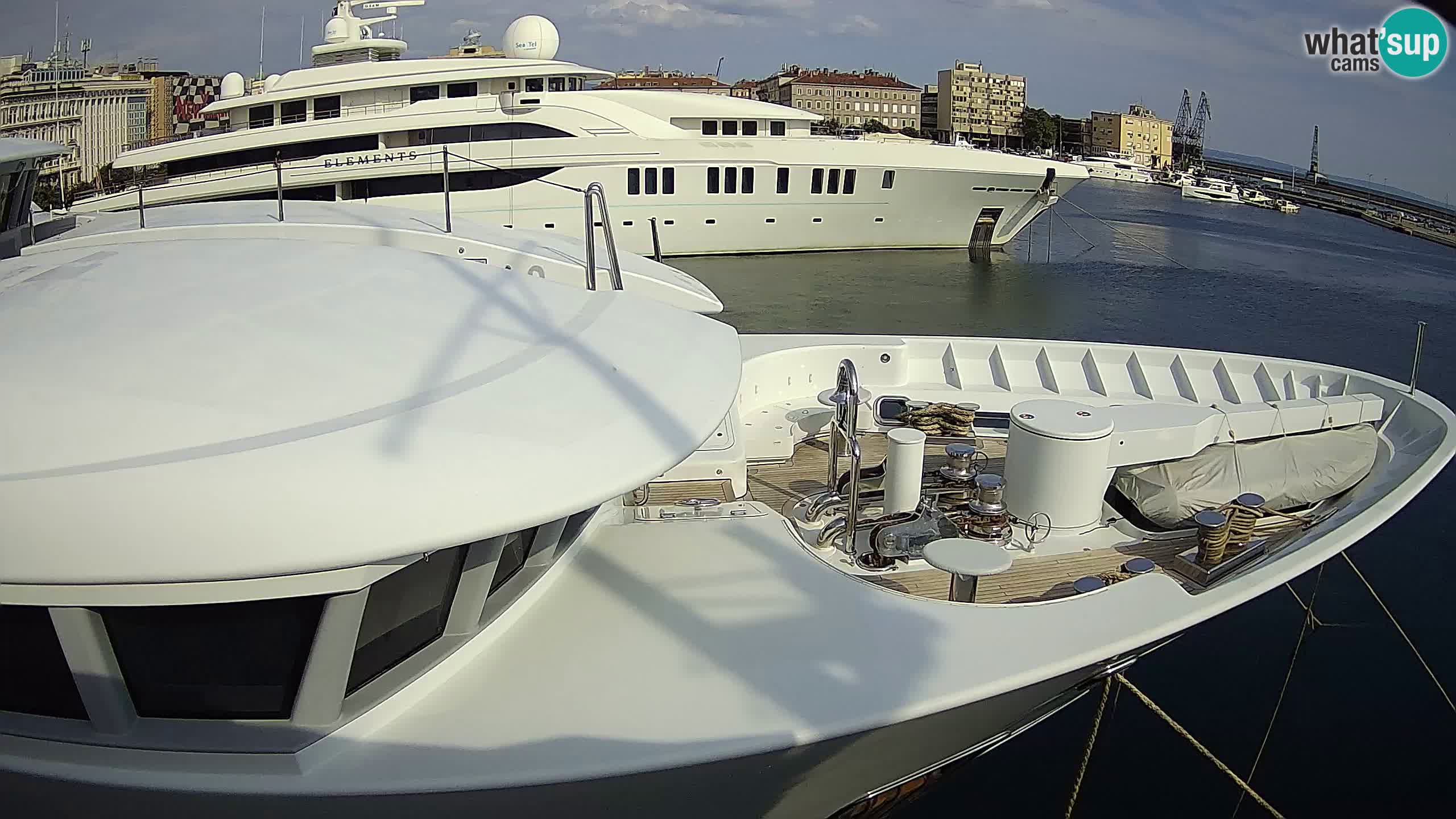 Botel Marina – Rijeka live cam