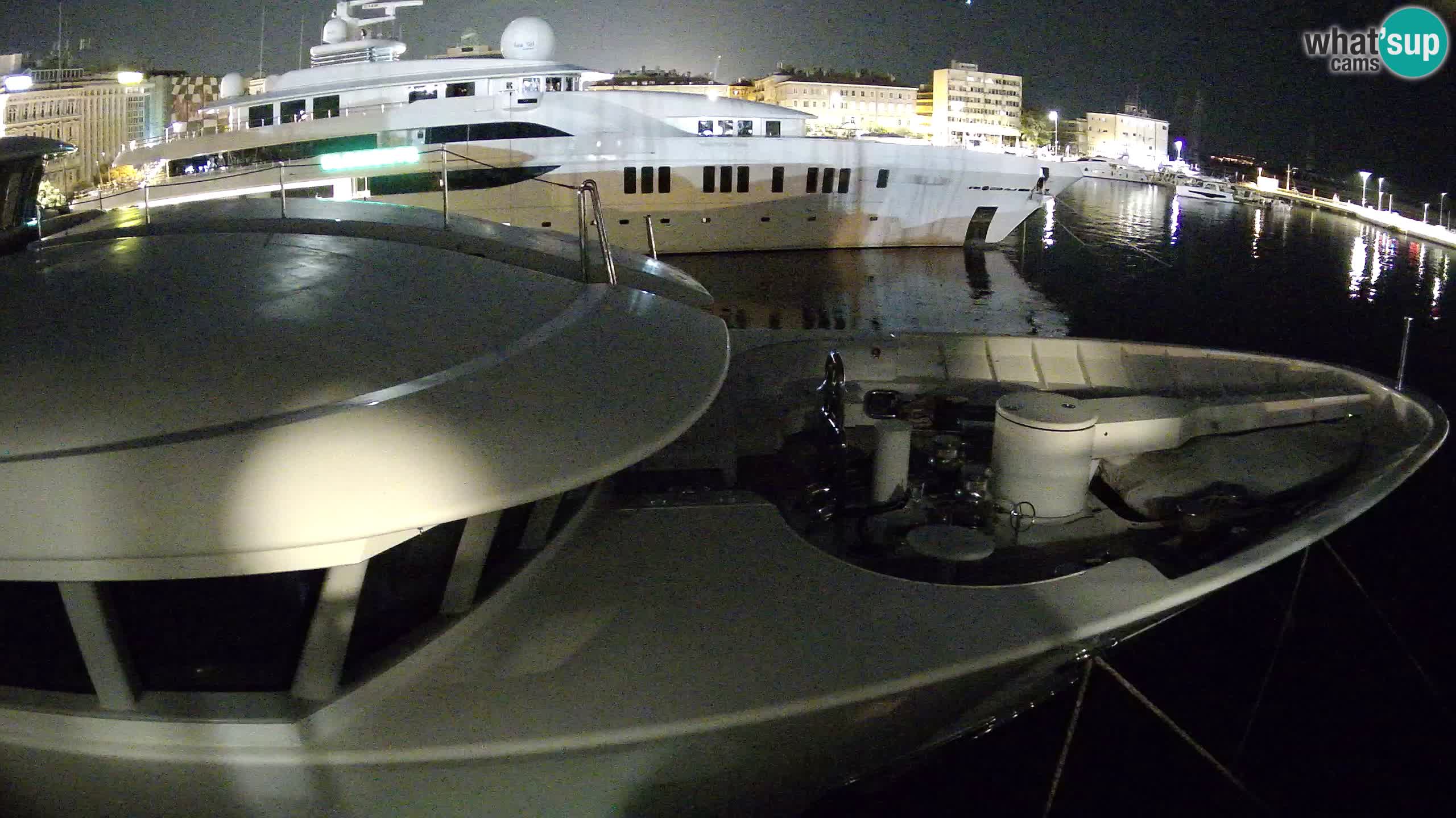 Botel Marina cámara web en vivo Rijeka