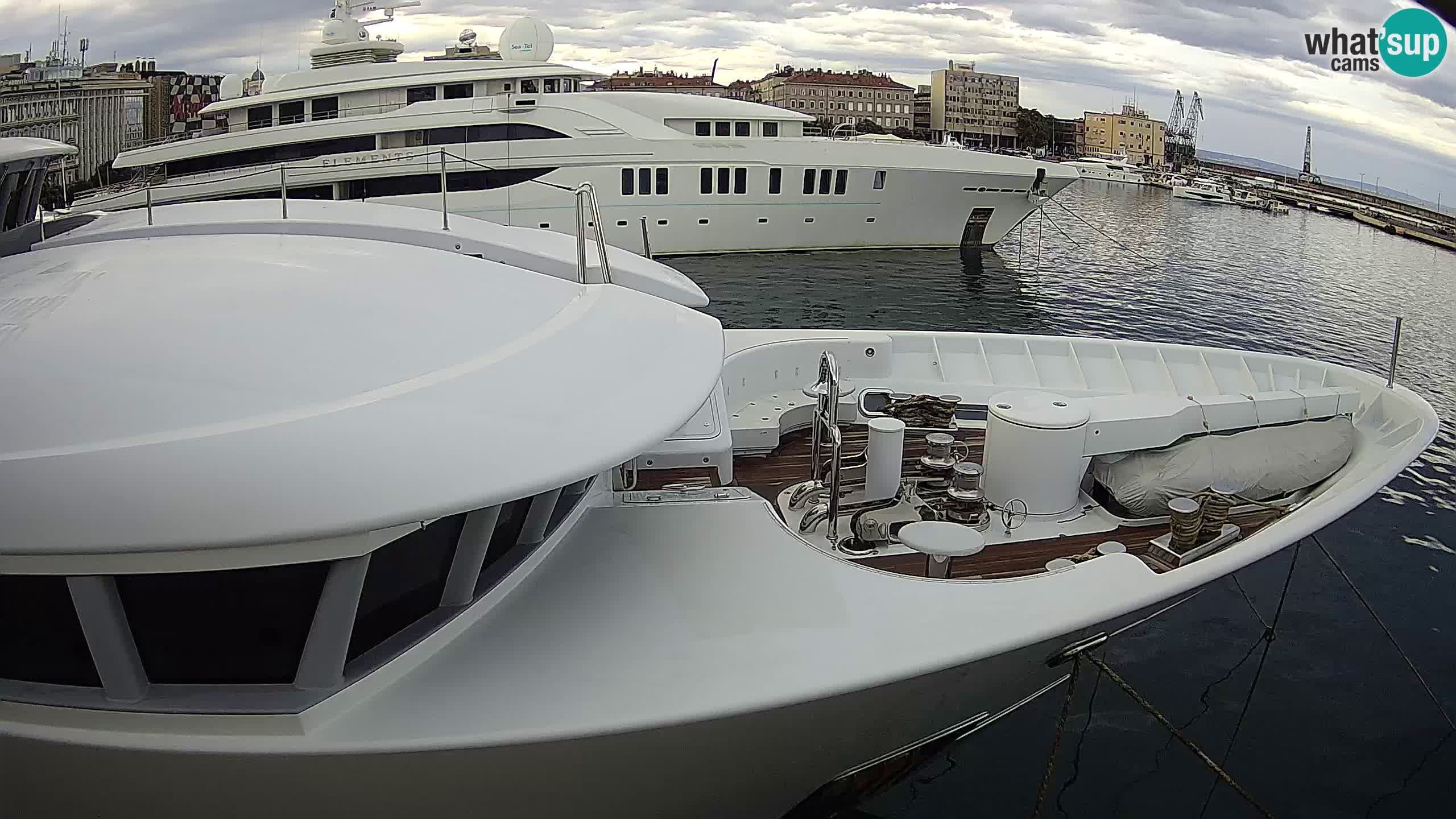 Botel Marina – Rijeka webcam