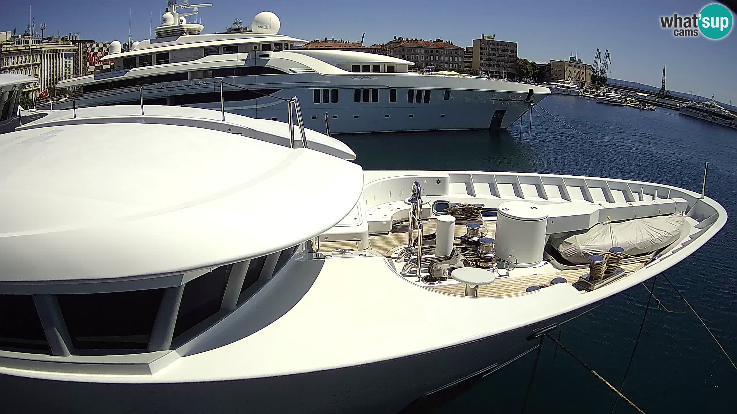 Botel Marina – Fiume live webcam