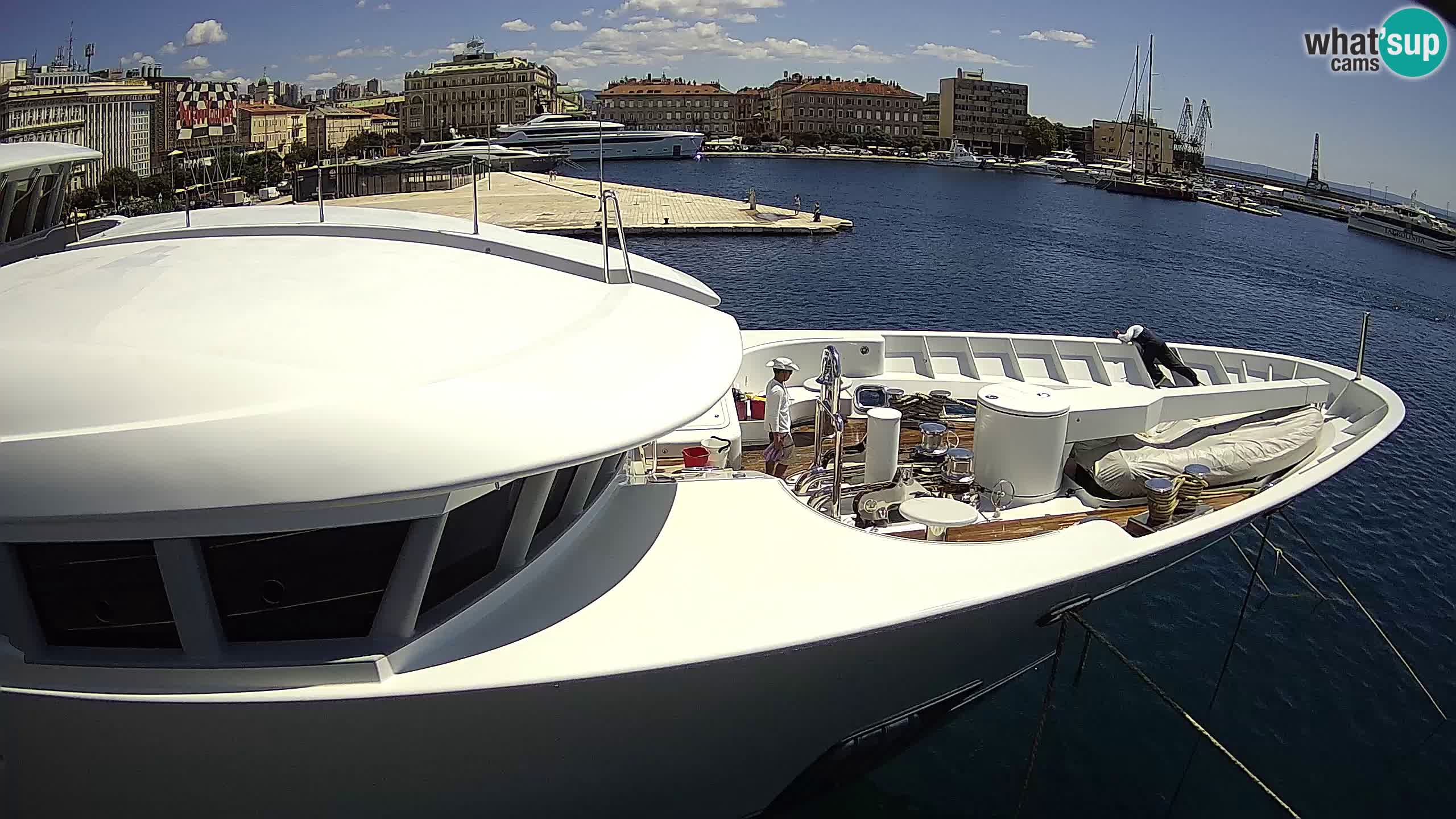 Rijeka – Botel Marina webcam en direct