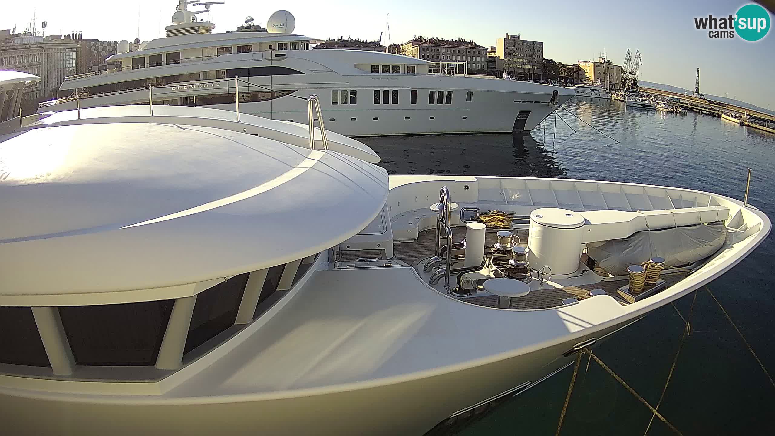 Rijeka – Botel Marina webcam en direct