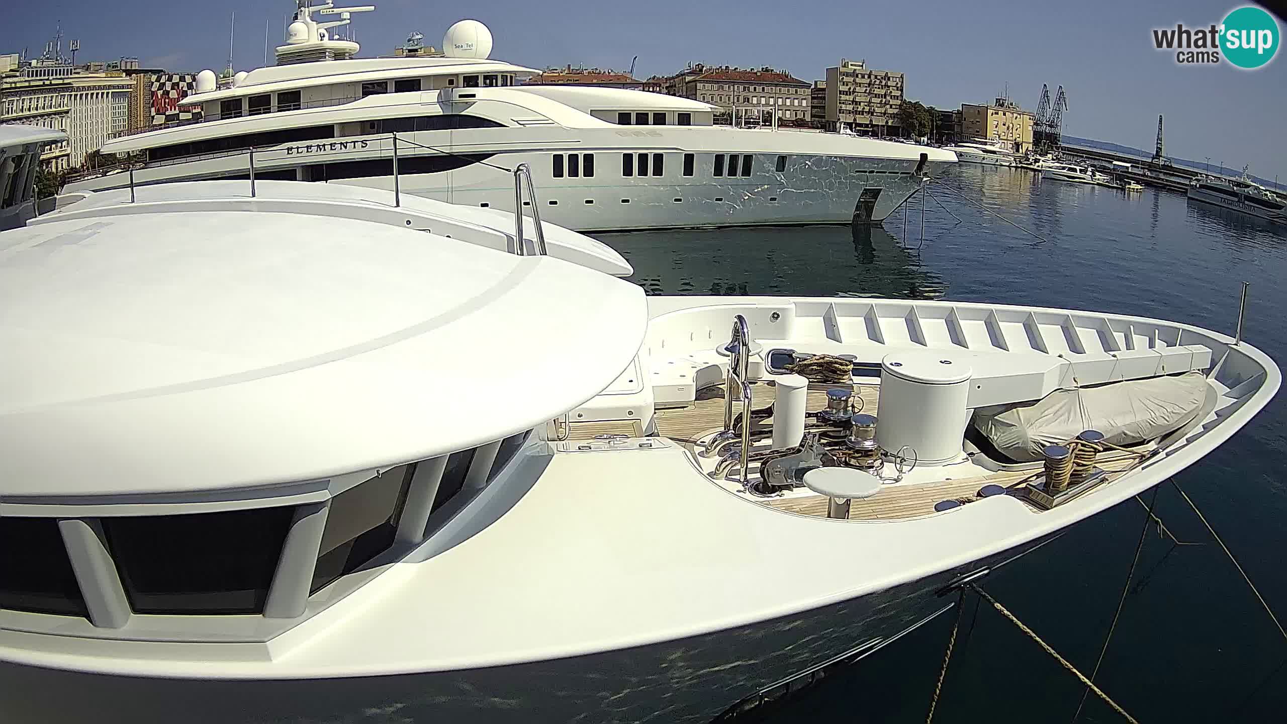 Rijeka – Botel Marina webcam en direct