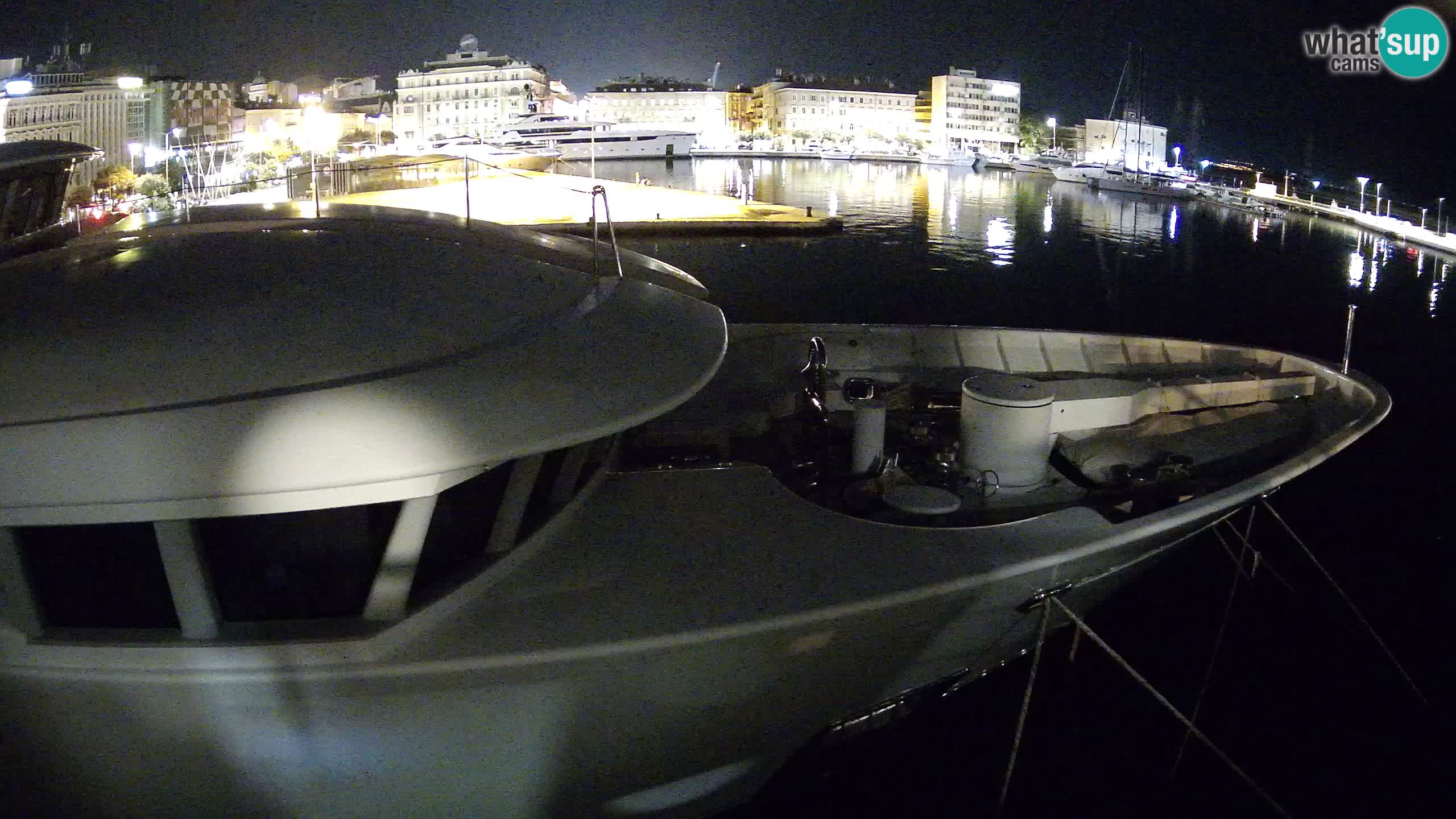 Rijeka – Botel Marina webcam en direct