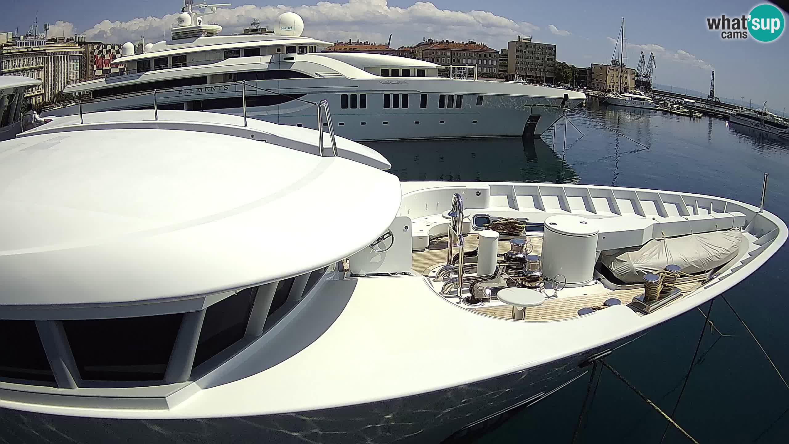 Botel Marina – Fiume live webcam