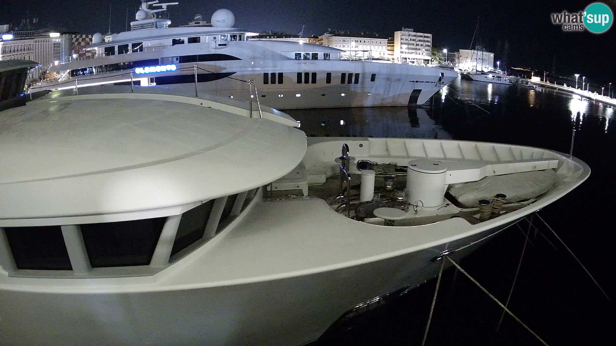 Rijeka – Botel Marina web kamera