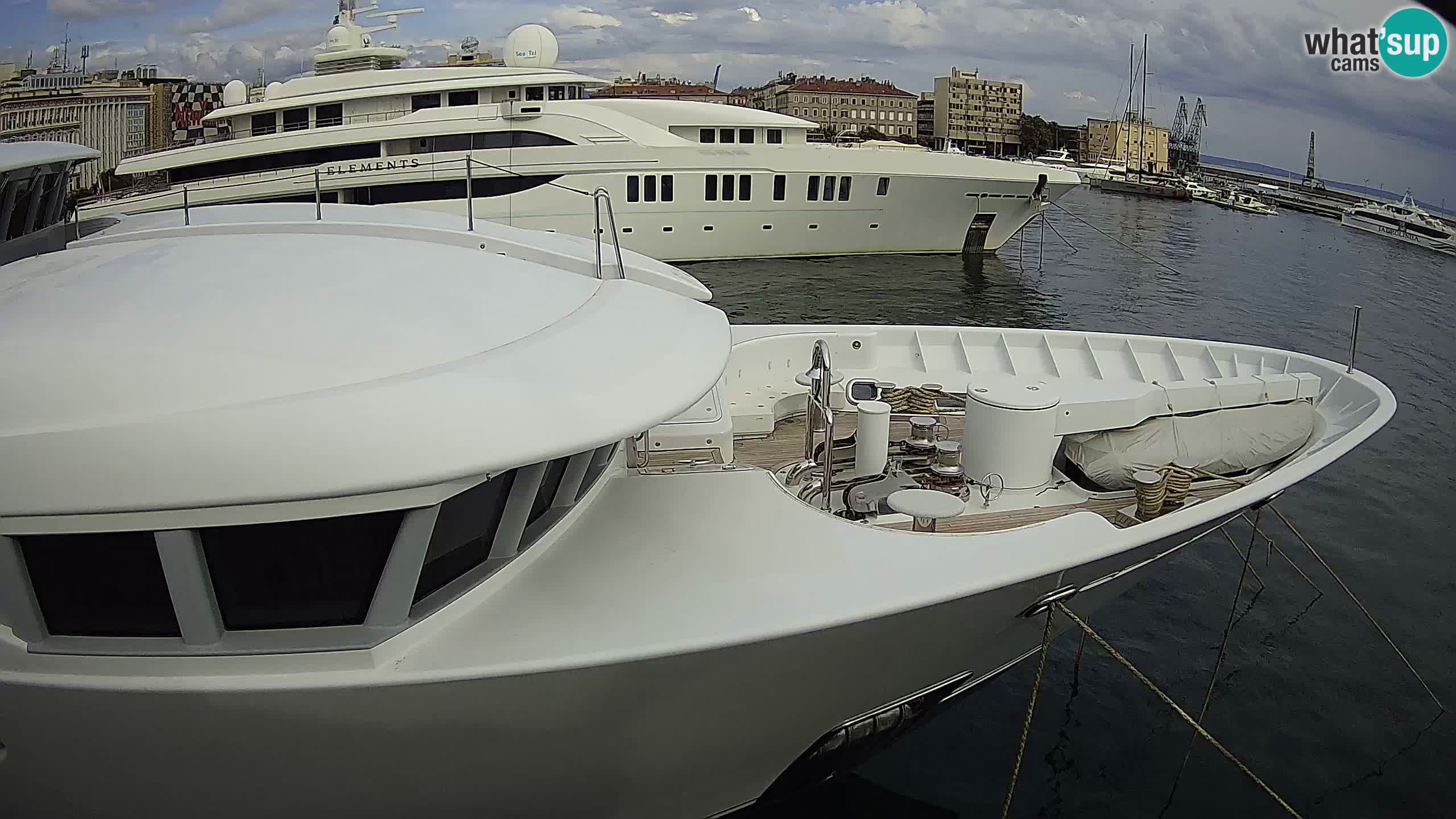 Botel Marina – Rijeka live cam