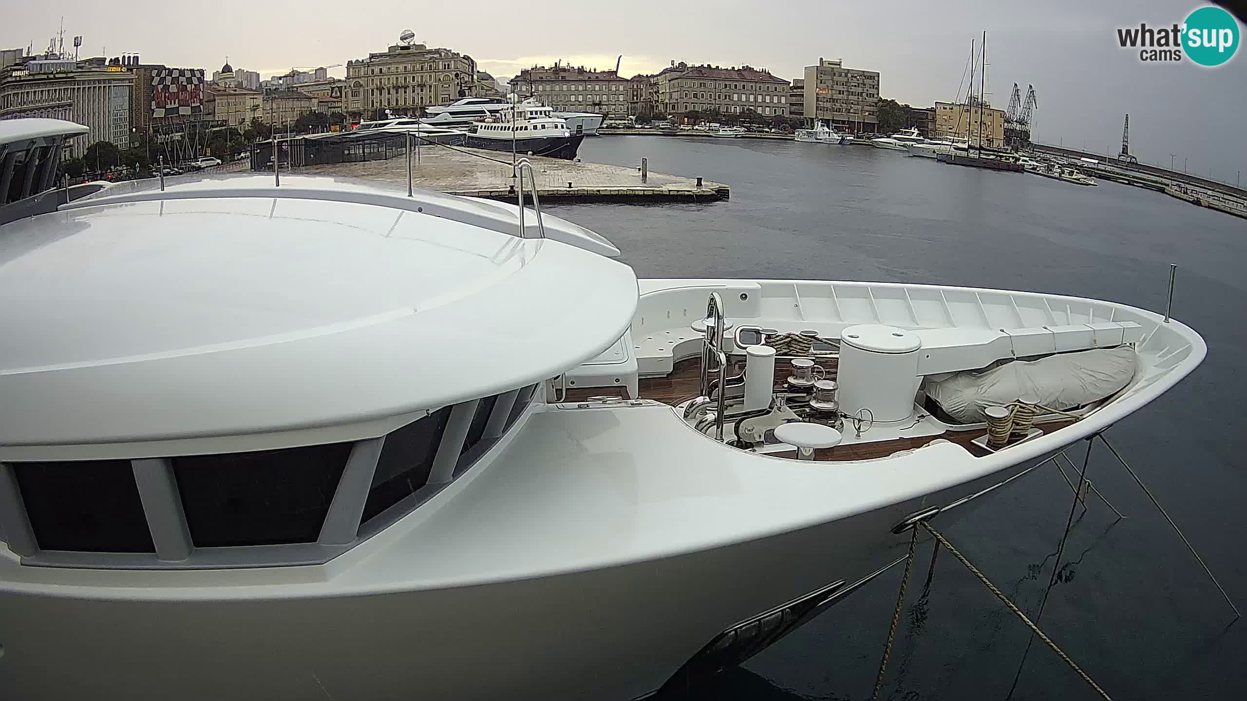 Botel Marina – Fiume live webcam