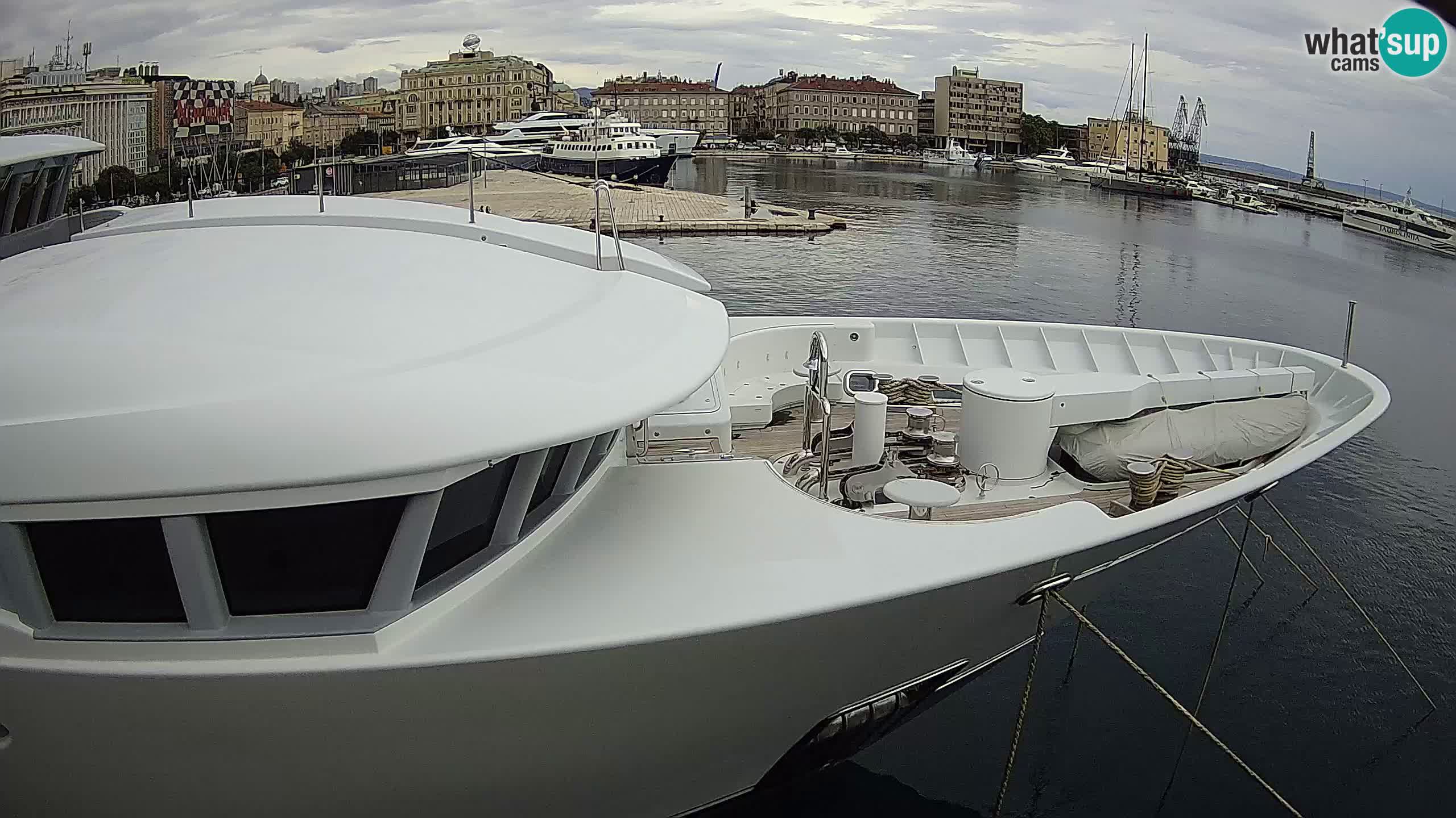Botel Marina – Fiume live webcam
