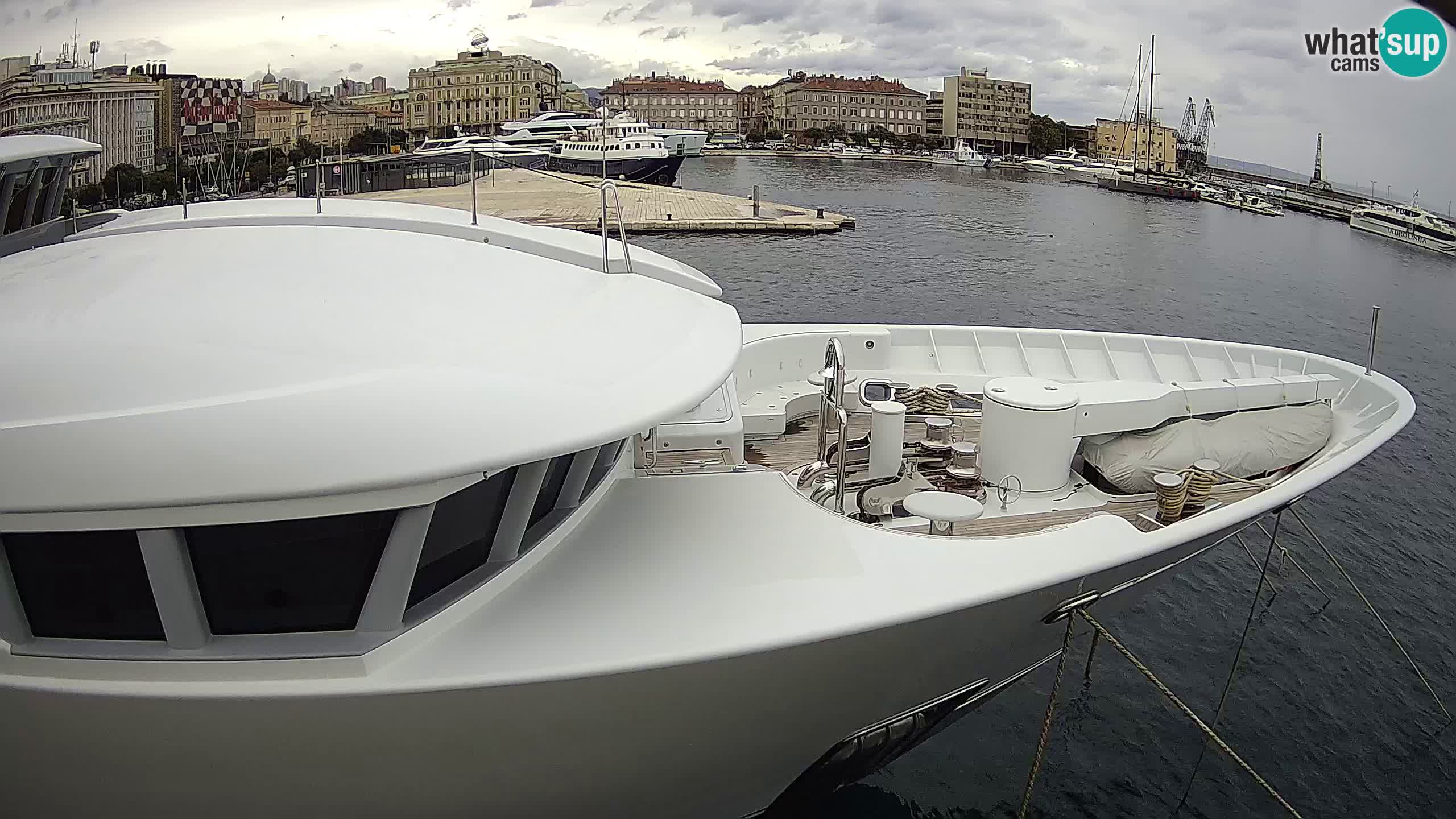 Rijeka – Botel Marina web kamera
